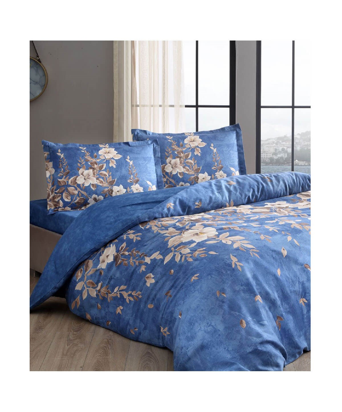 Taç Roanne Çift Kişilik Saten Nevresim TakımıTaçÇift Kişilik Nevresim