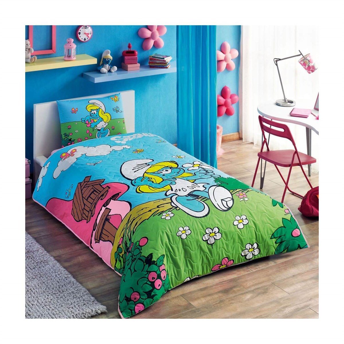 Taç Şirine In Village Complete Nevresim Takımı Tek Kişilik