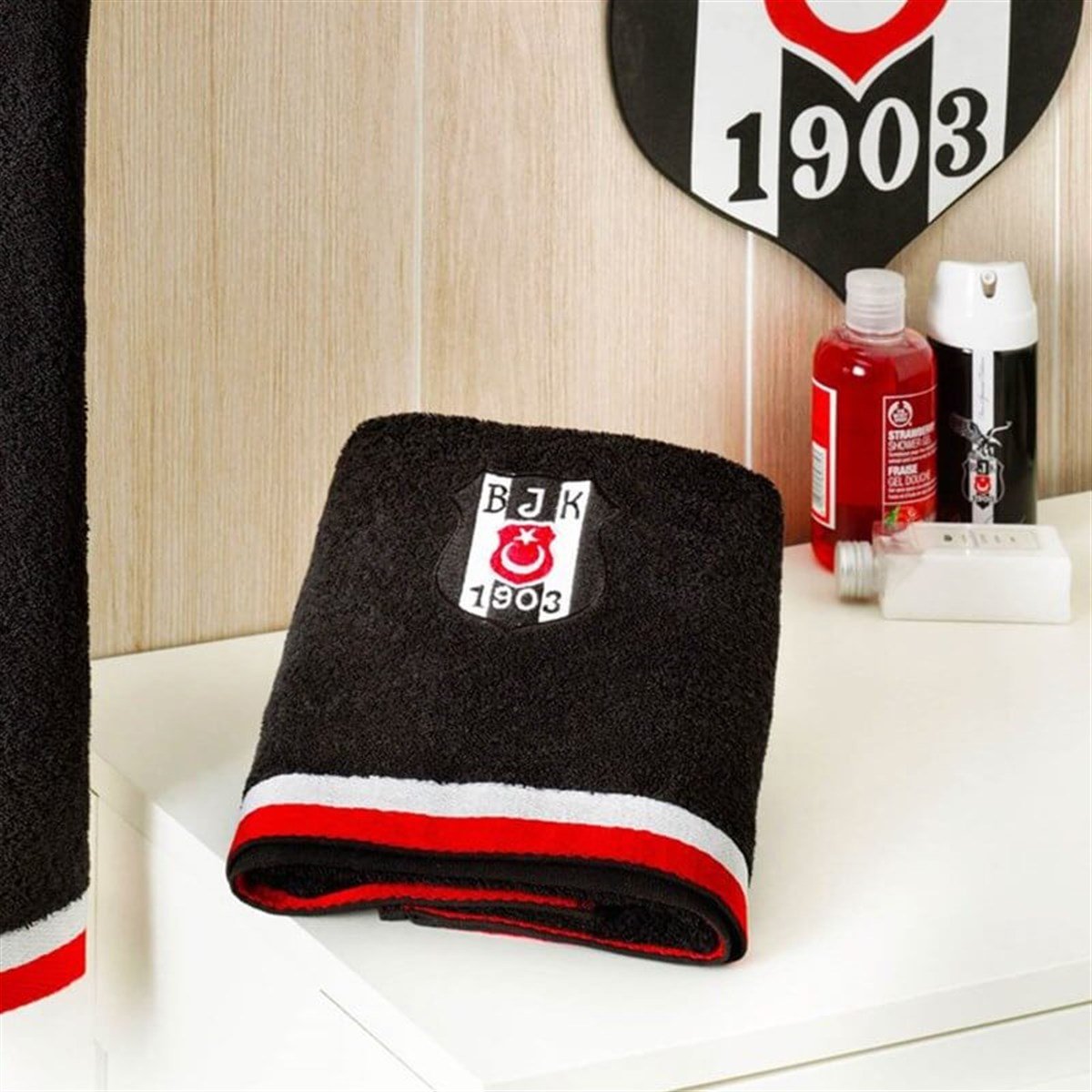 Taç Spor Kulüpleri 50X90 Beşiktaş Yüz HavlusuTaçHavlu