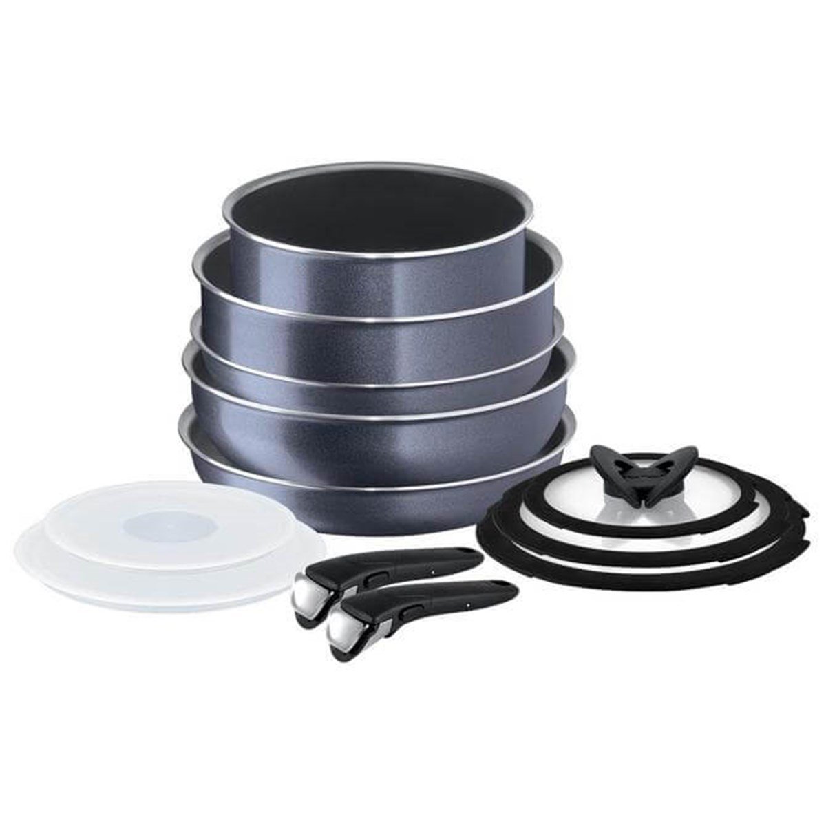 Tefal Ingenio Titanium Elegance Büyük Tava ve Tencere Seti - 12 Parça