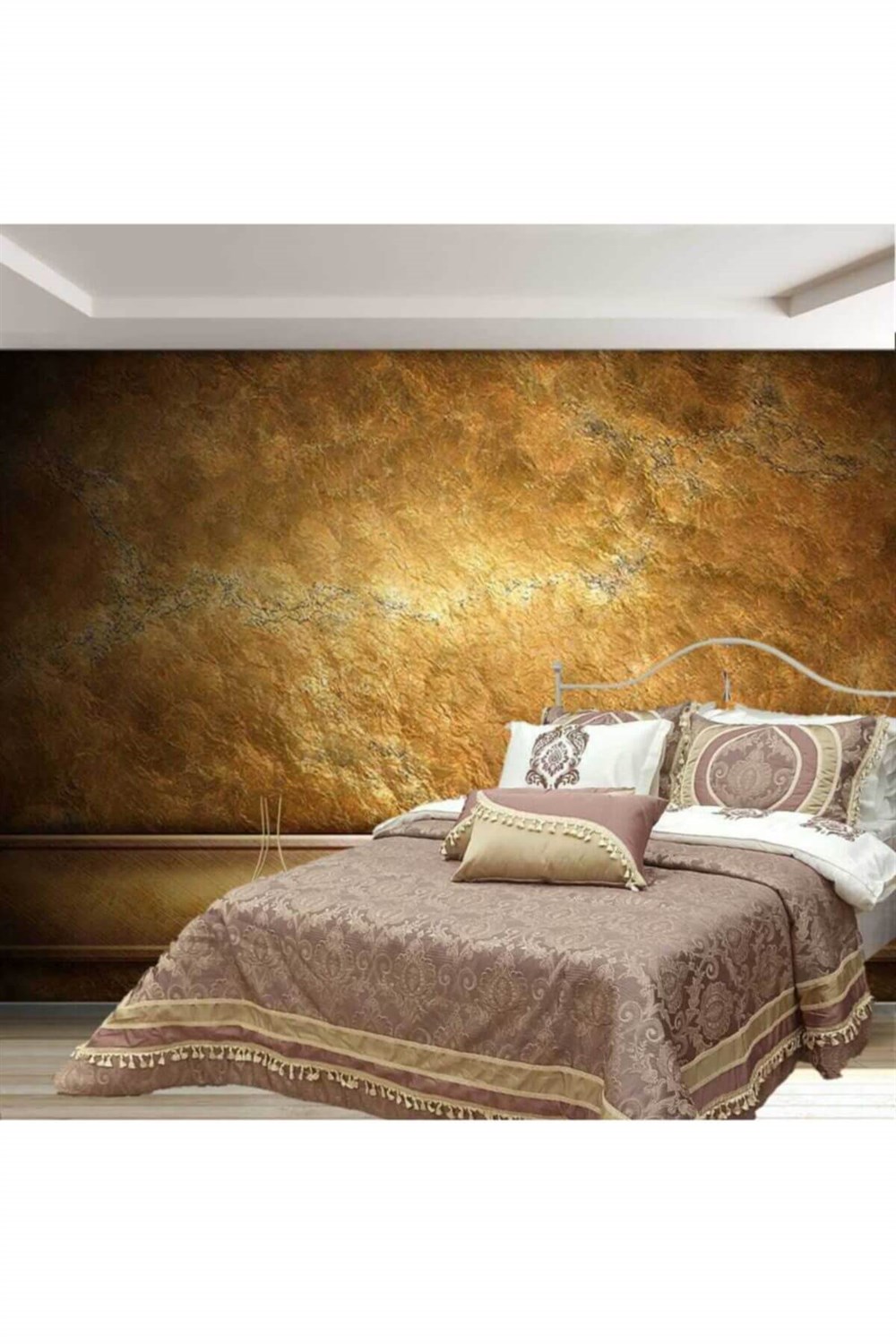 Zebra Casa Pudra Yatak Örtüsü