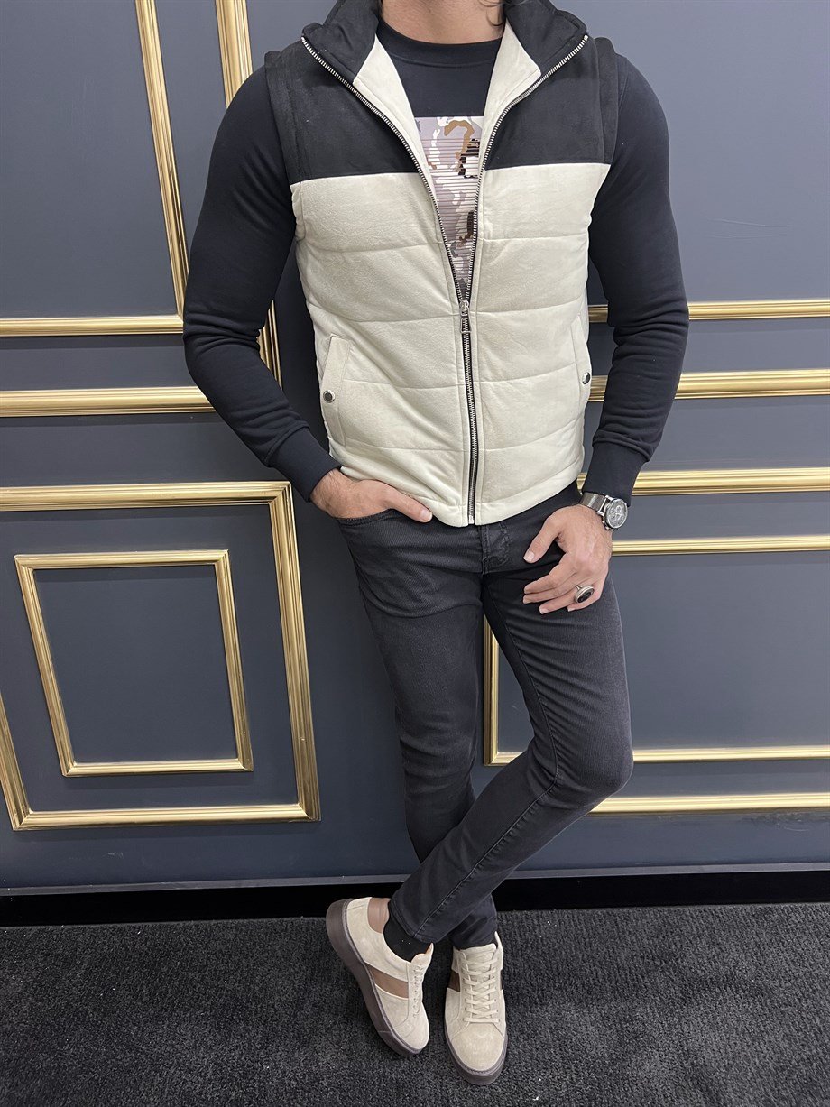 Double Color Nubuck Vest ürünü OUTERWEAR kategorisinde sizleri bekliyor.