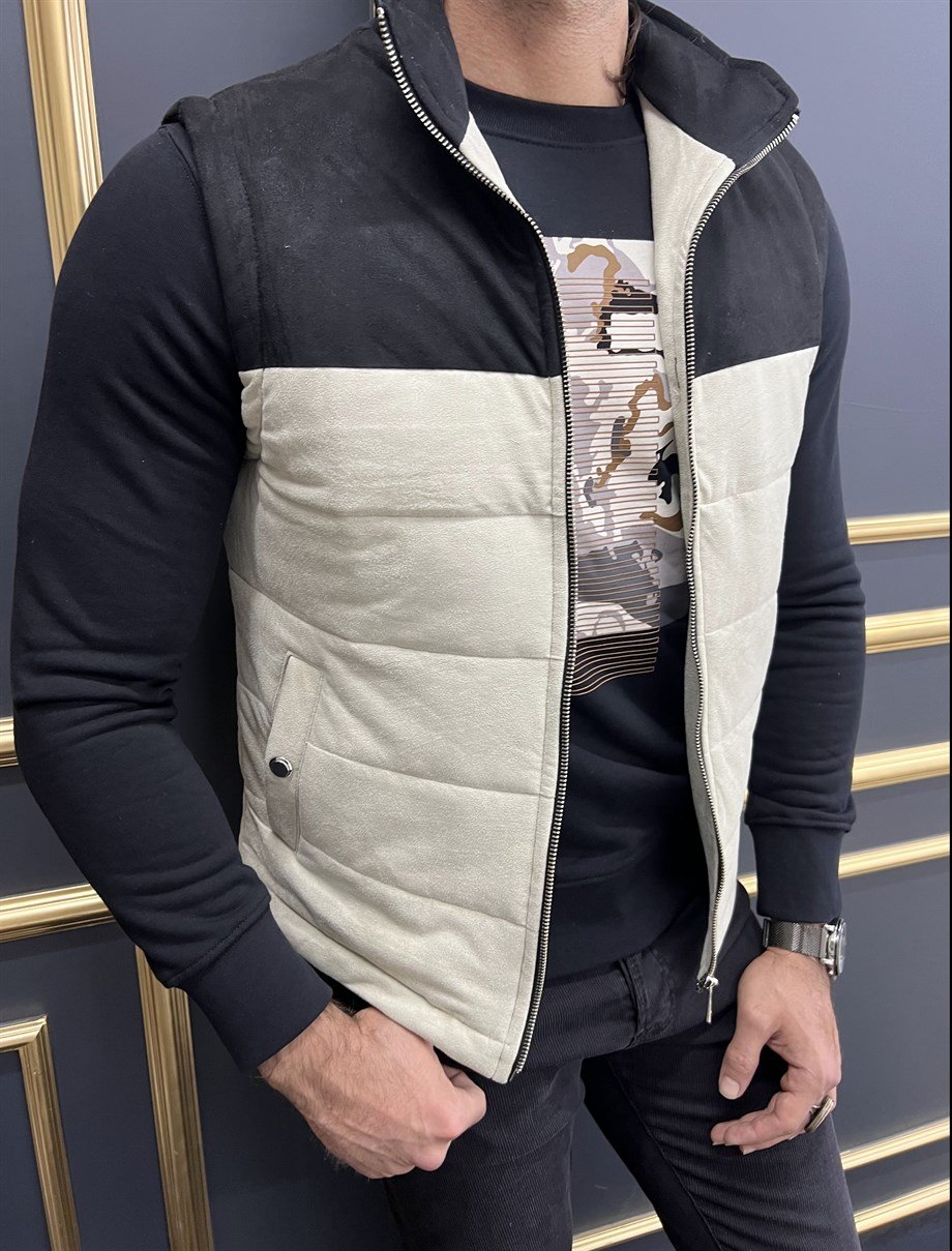 Double Color Nubuck Vest ürünü OUTERWEAR kategorisinde sizleri bekliyor.