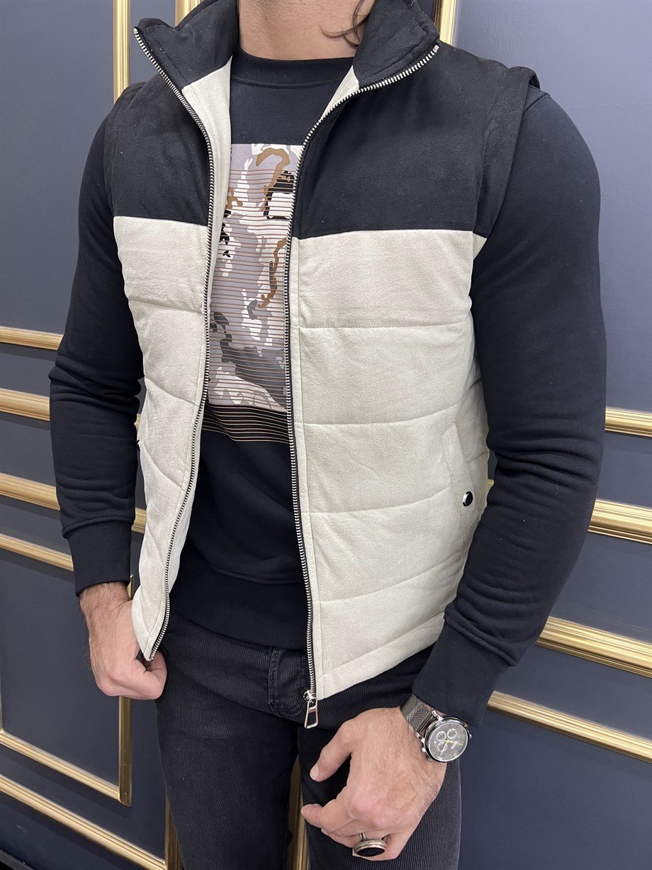 Double Color Nubuck Vest ürünü OUTERWEAR kategorisinde sizleri bekliyor.