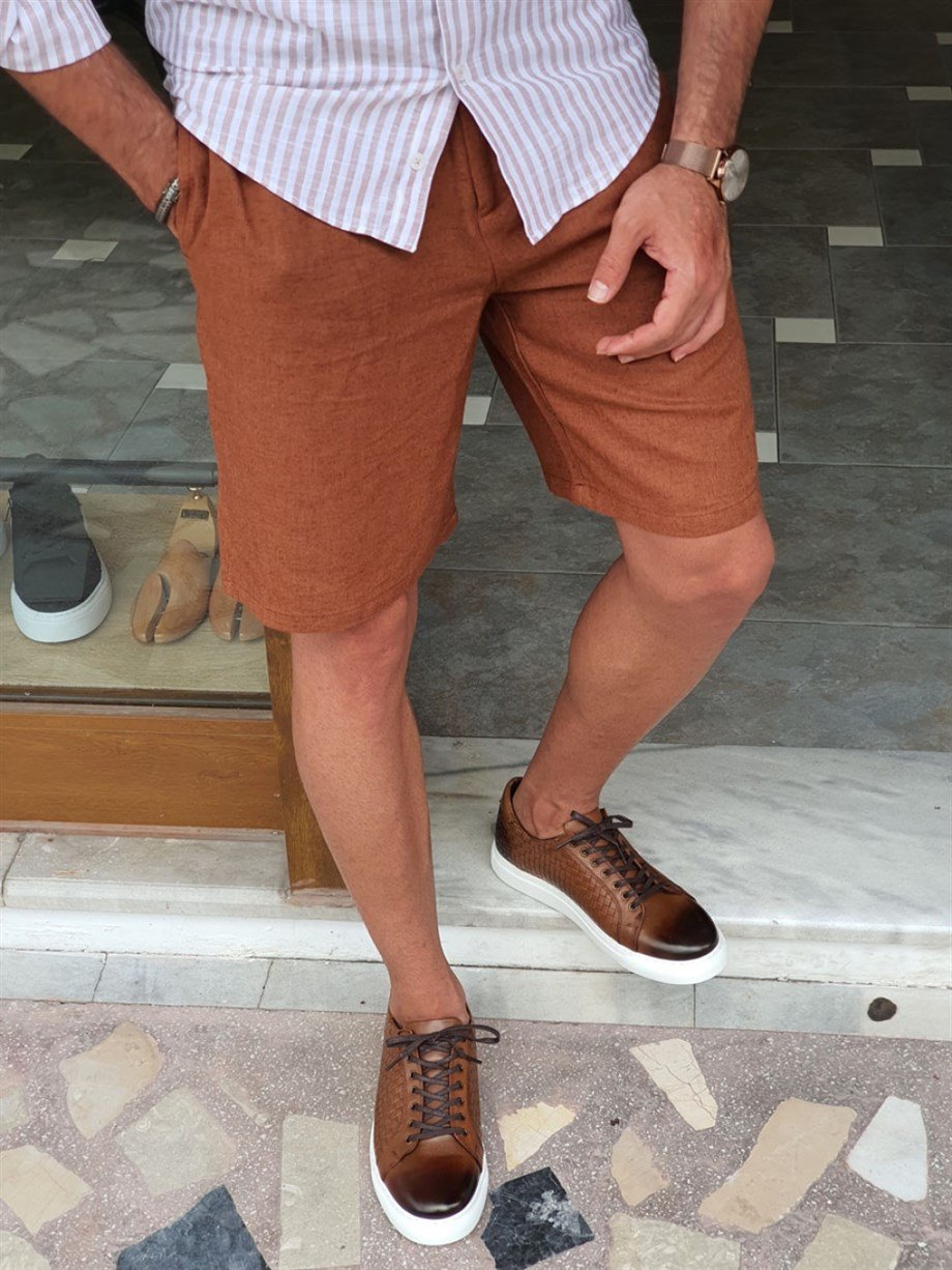 Dar Kesim Beli İp Detaylı Keten Şort ürünü JEANS CLOTHING kategorisinde sizleri bekliyor.