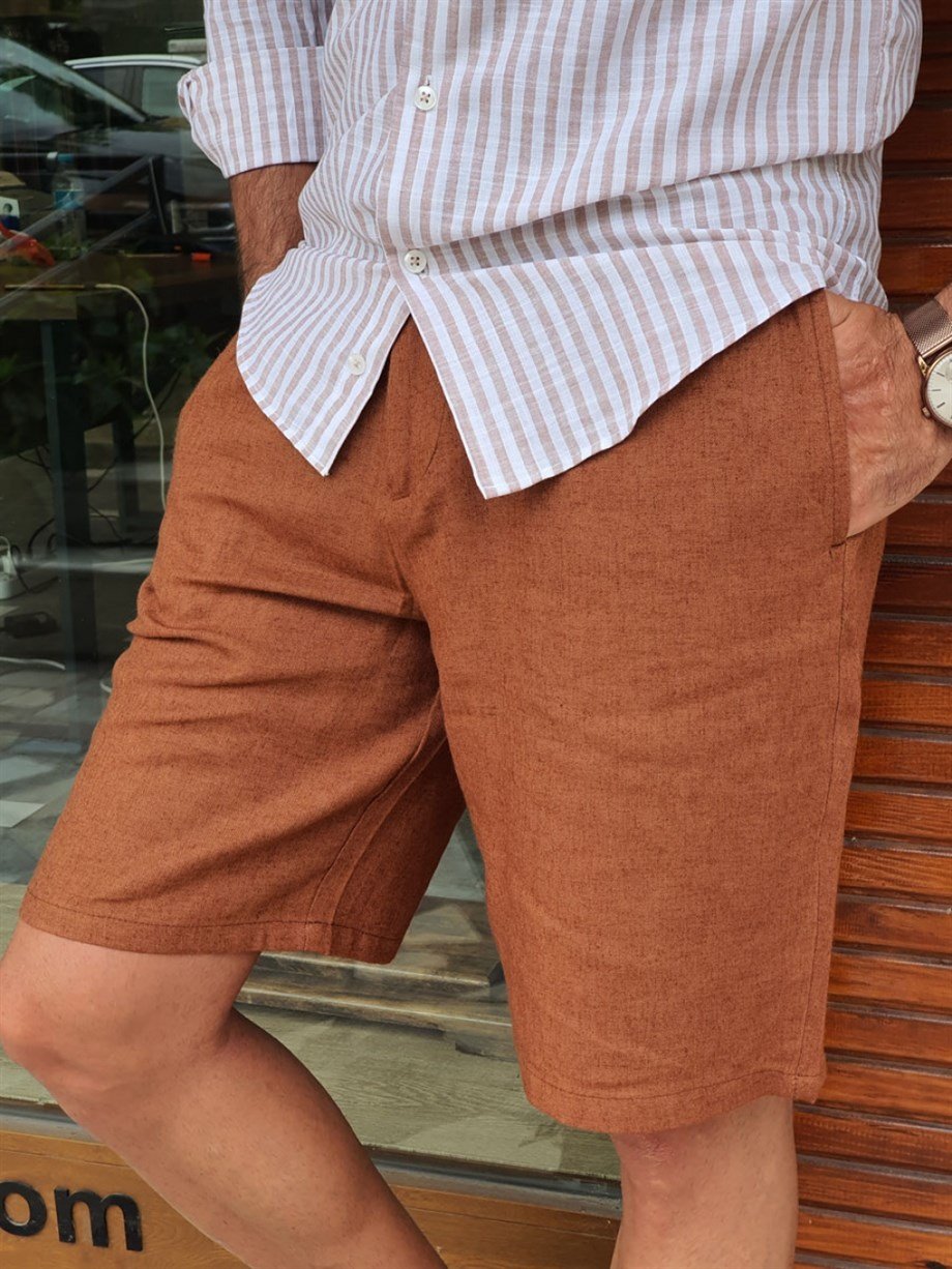 Dar Kesim Beli İp Detaylı Keten Şort ürünü JEANS CLOTHING kategorisinde sizleri bekliyor.