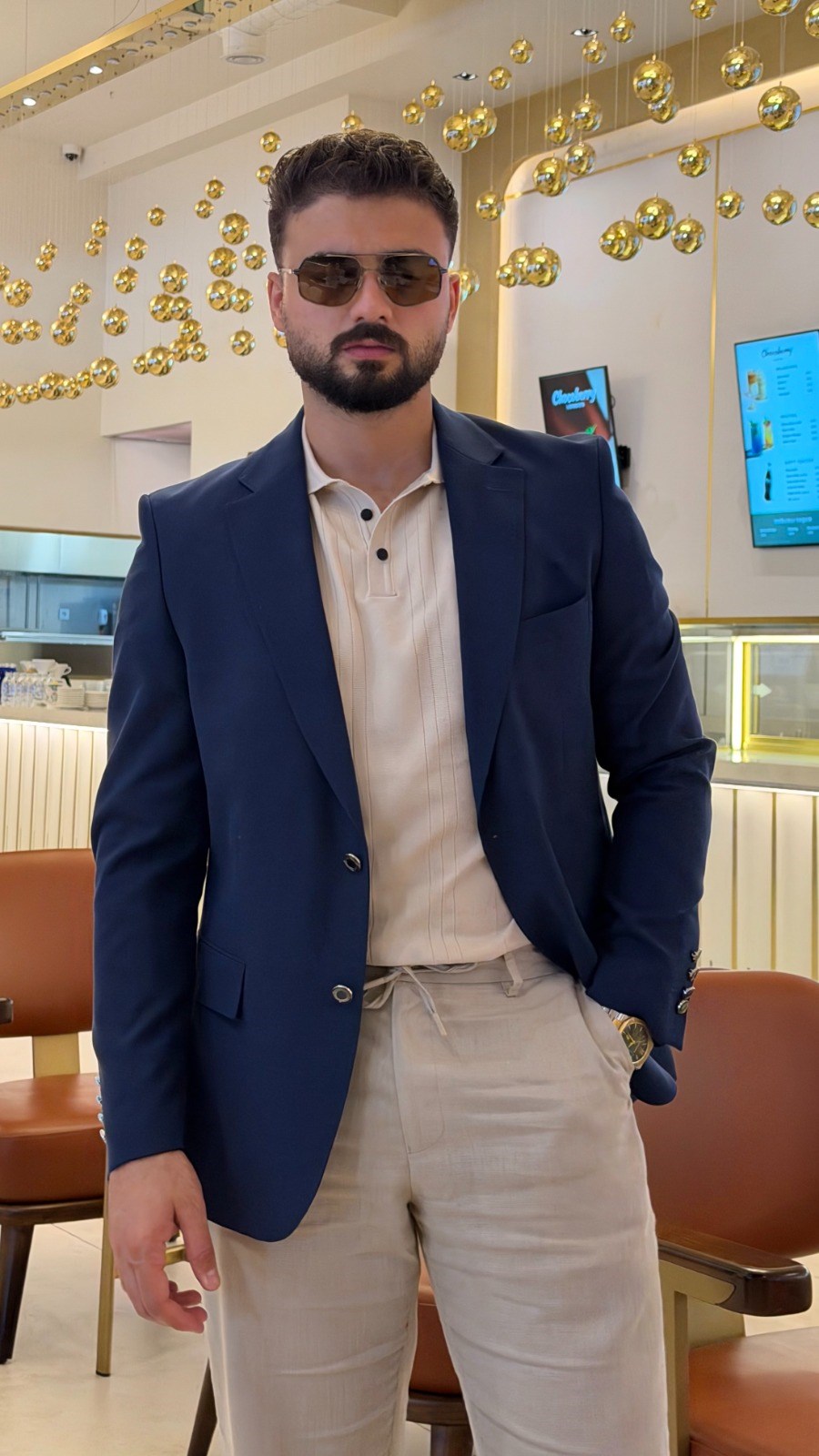 Plain Slim Fit Mono Collar Men's Jacket ürünü OUTERWEAR kategorisinde sizleri bekliyor.