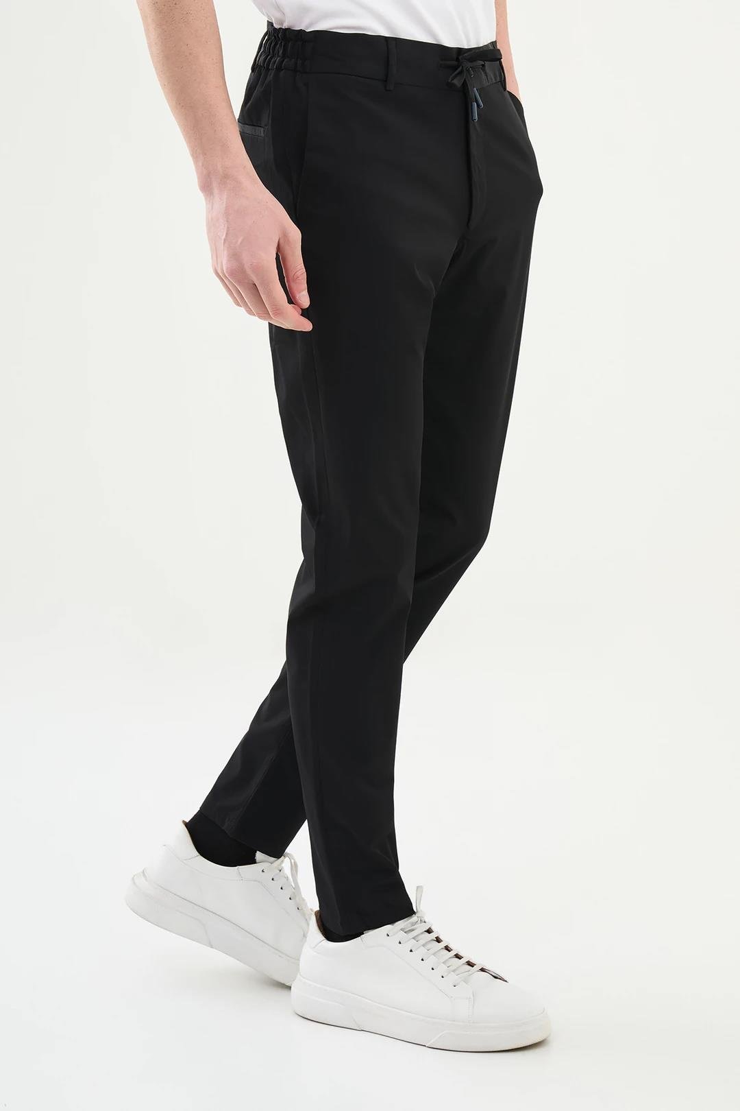 Düz Super Slim Fit Beli Lastikli İpli Erkek Pantolon ürünü ALT GİYİM kategorisinde sizleri bekliyor.
