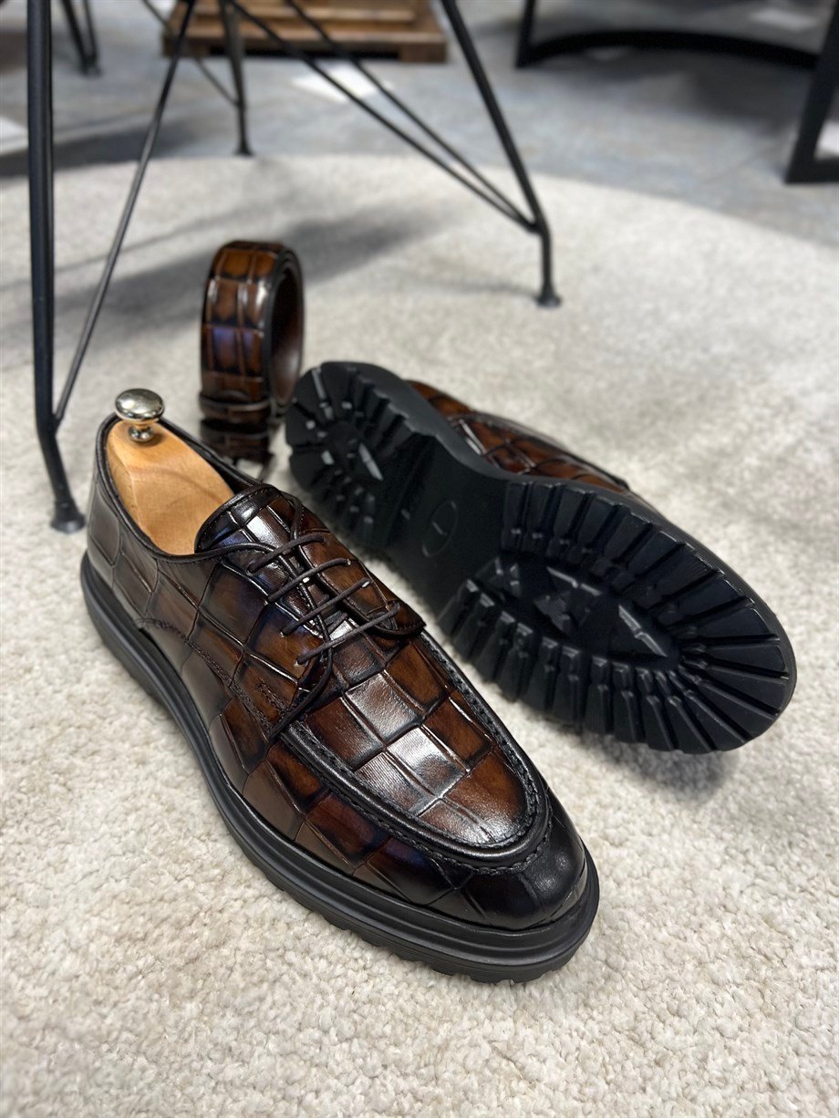 Eva Taban Hakiki Deri Kroko Detaylı Casual ürünü - kategorisinde sizleri bekliyor.