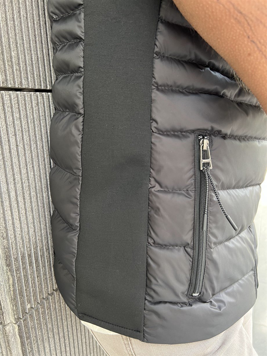 Zipper Detailed Slim Fit Vest ürünü OUTERWEAR kategorisinde sizleri bekliyor.