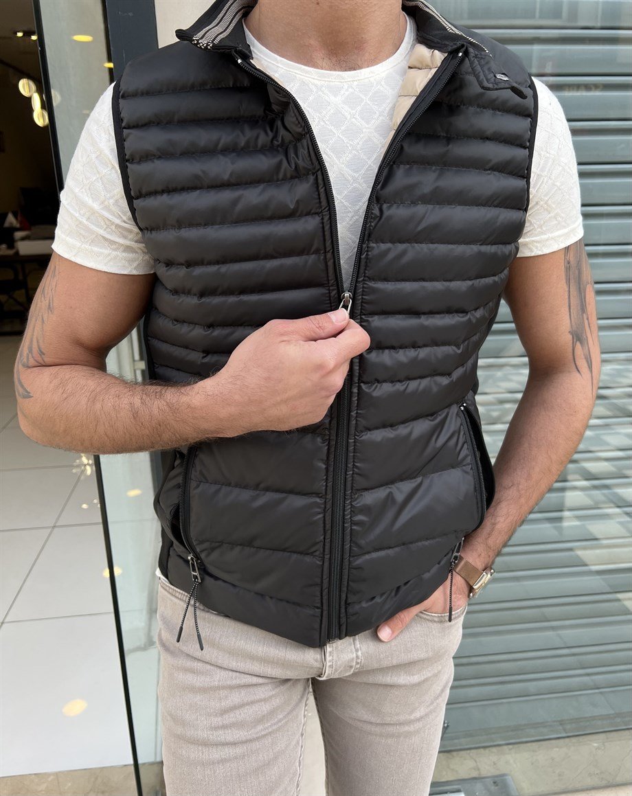 Zipper Detailed Slim Fit Vest ürünü OUTERWEAR kategorisinde sizleri bekliyor.