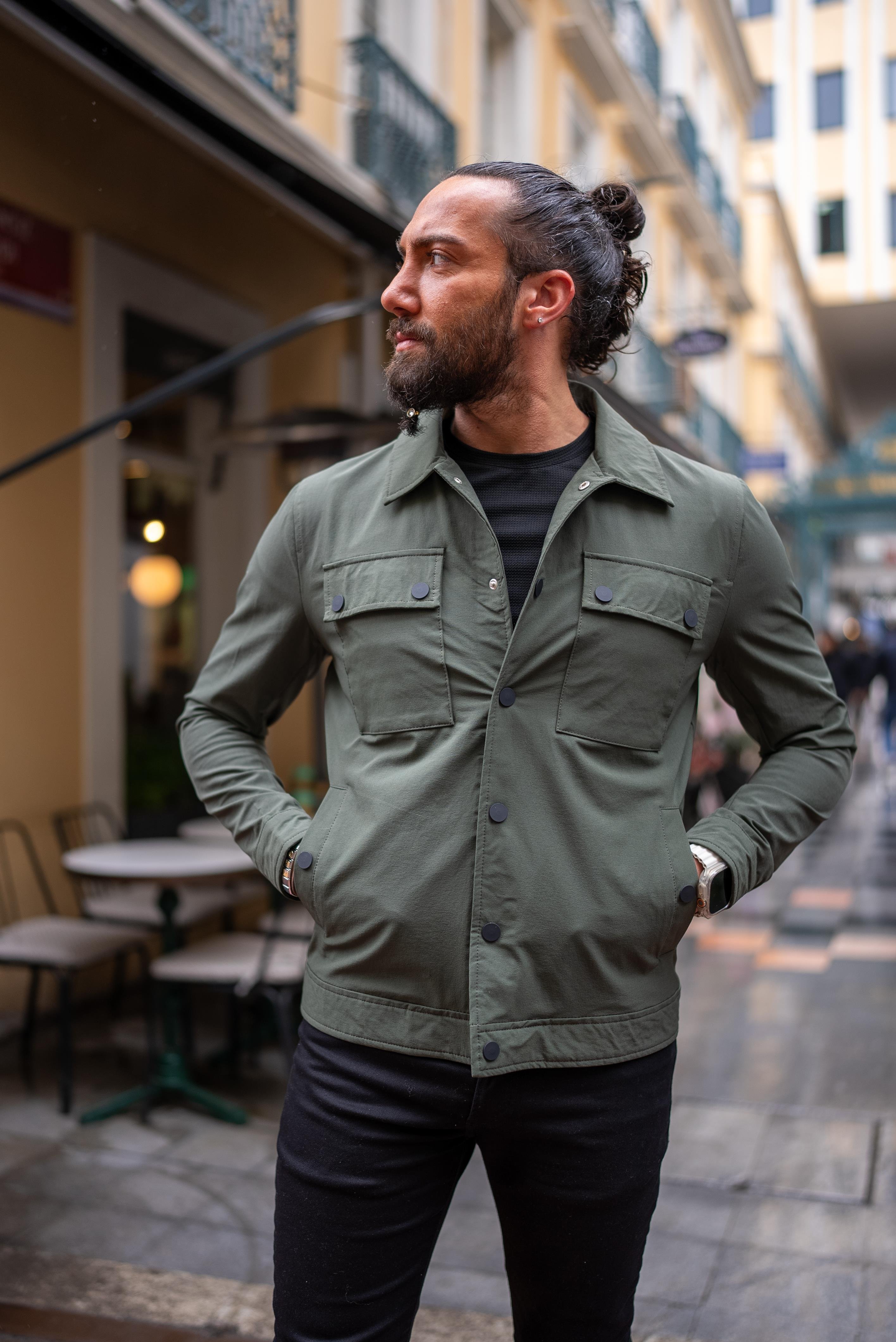 Shirt Collar Metal Button Detailed ürünü OUTERWEAR kategorisinde sizleri bekliyor.