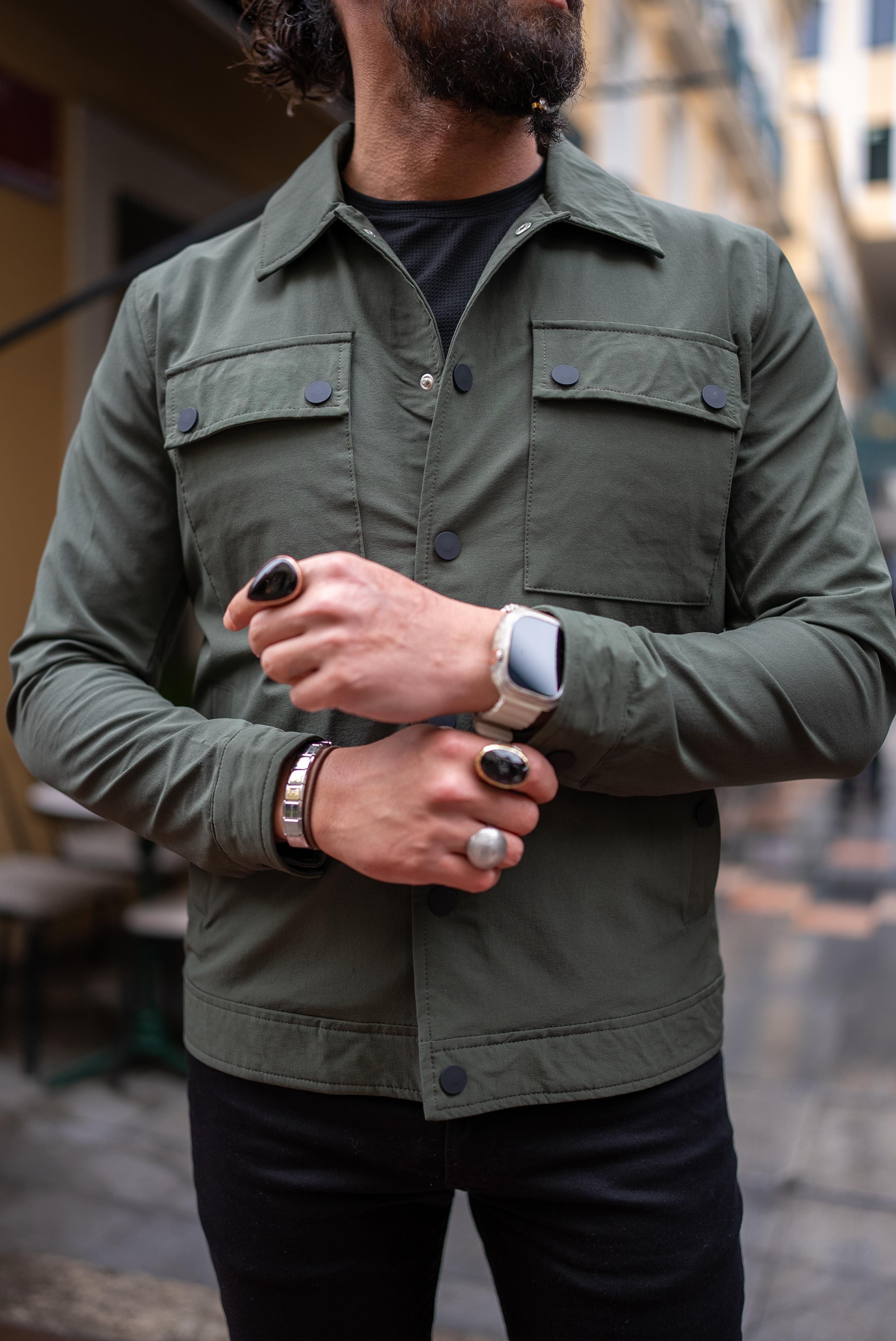 Shirt Collar Metal Button Detailed ürünü OUTERWEAR kategorisinde sizleri bekliyor.