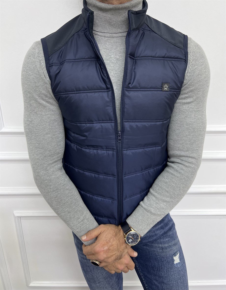 Slim Filled Slim Fit Vest ürünü OUTERWEAR kategorisinde sizleri bekliyor.
