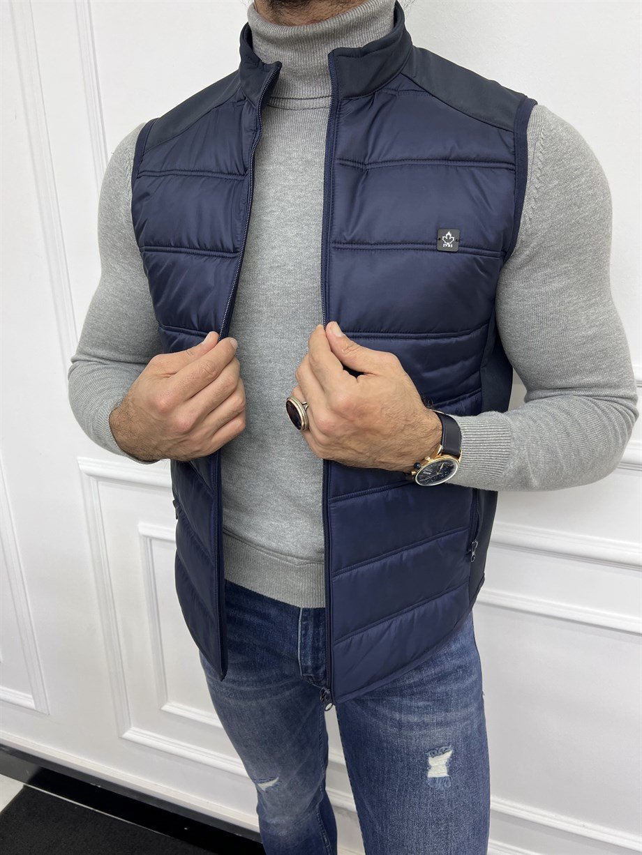 Slim Filled Slim Fit Vest ürünü OUTERWEAR kategorisinde sizleri bekliyor.