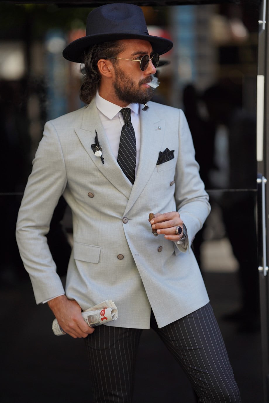 Kruvaze Kırlangıç Yaka Slim Fit Ceket ürünü OUTERWEAR kategorisinde sizleri bekliyor.