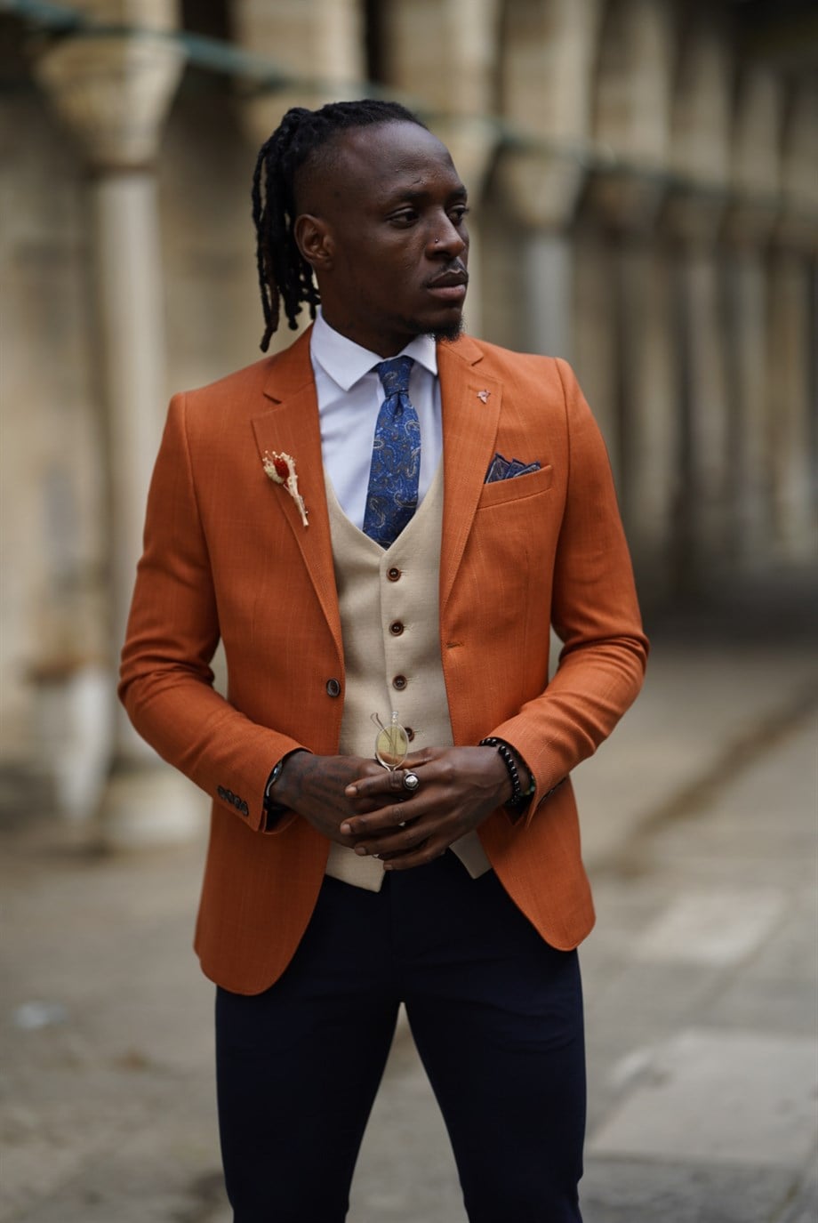 Mono Collar Slim Fit Jacket ürünü OUTERWEAR kategorisinde sizleri bekliyor.