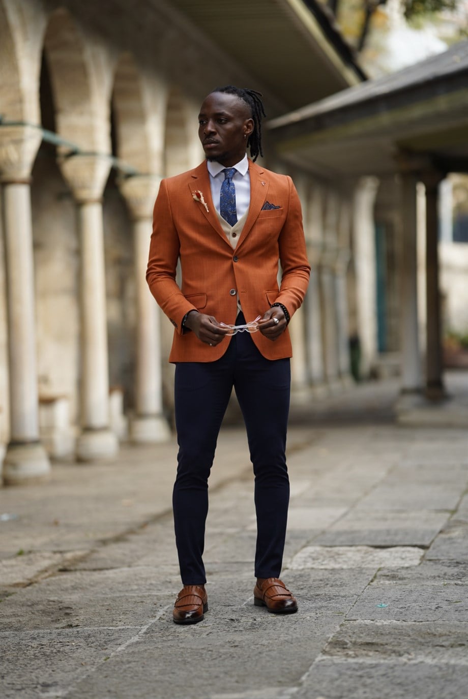 Mono Collar Slim Fit Jacket ürünü OUTERWEAR kategorisinde sizleri bekliyor.
