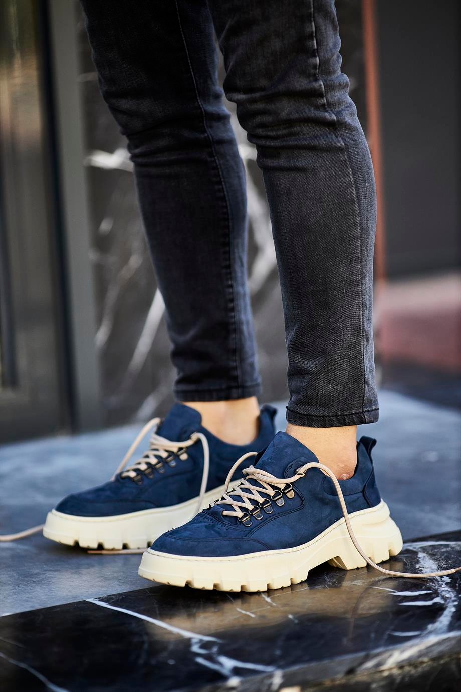 Specially Designed Tractor Sole Boots with Lacing Detail ürünü NEW SEASON kategorisinde sizleri bekliyor.