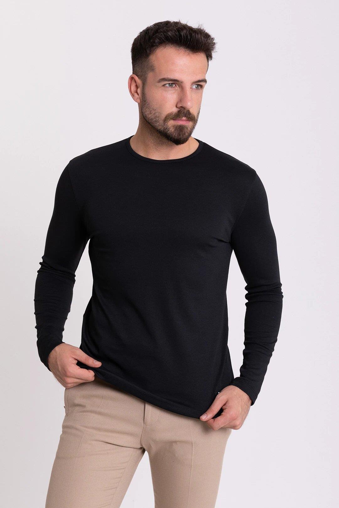 Slim Fit Bisiklet Yaka Basic Triko ürünü ÜST GİYİM kategorisinde sizleri bekliyor.