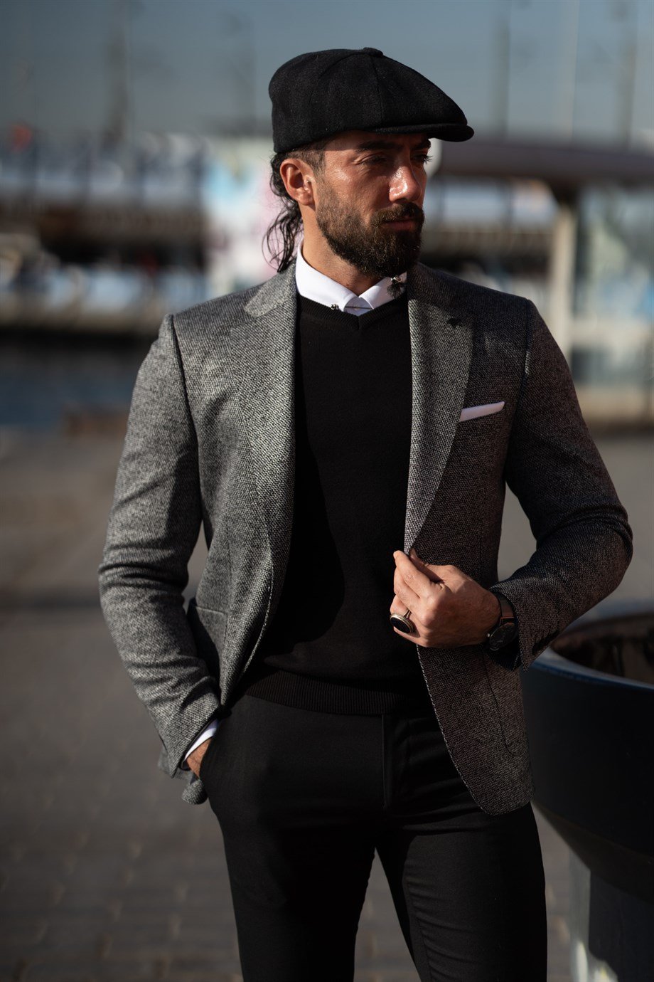 Slim Fit Patterned Jacket ürünü OUTERWEAR kategorisinde sizleri bekliyor.