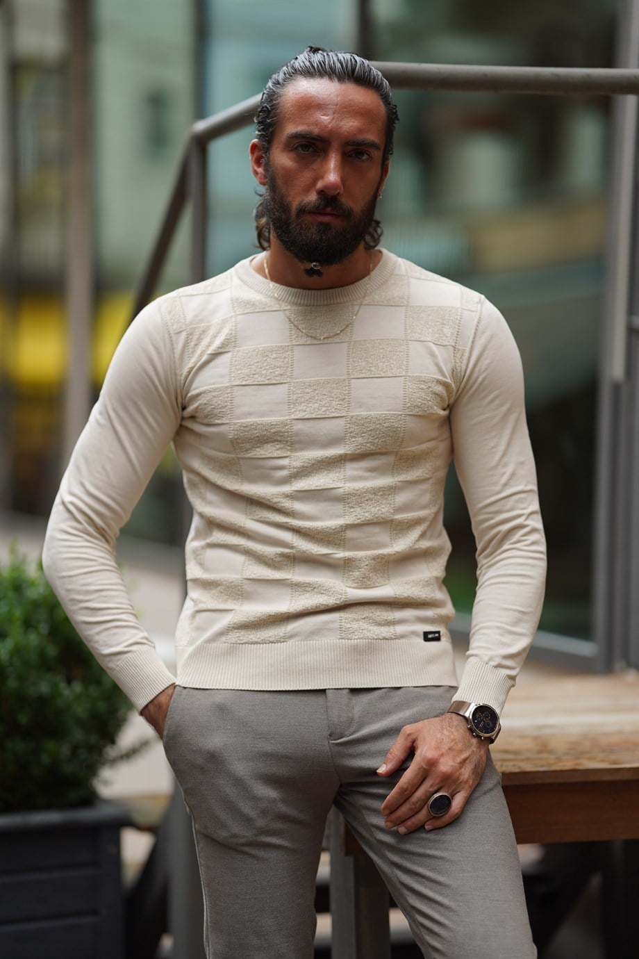Slim Fit Patterned Knitwear ürünü TOP CLOTHING kategorisinde sizleri bekliyor.