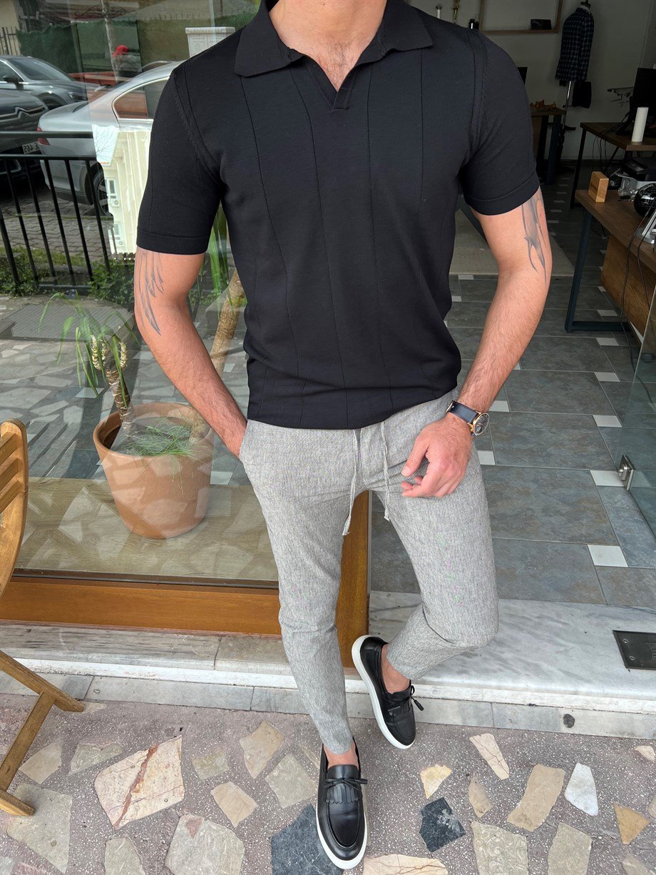 Slim Fit Polo Yaka T-Shirt ürünü ÜST GİYİM kategorisinde sizleri bekliyor.