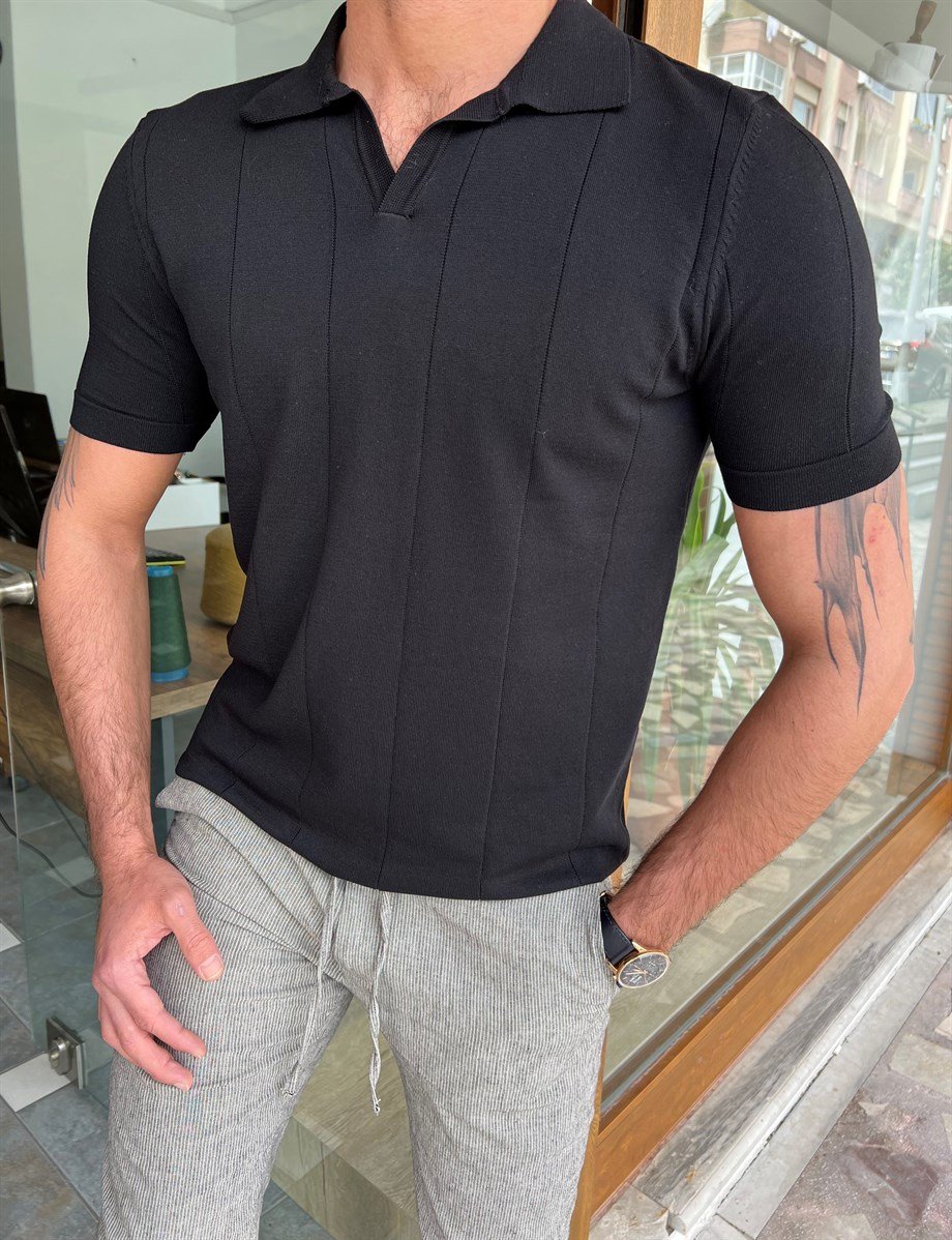 Slim Fit Polo Yaka T-Shirt ürünü ÜST GİYİM kategorisinde sizleri bekliyor.