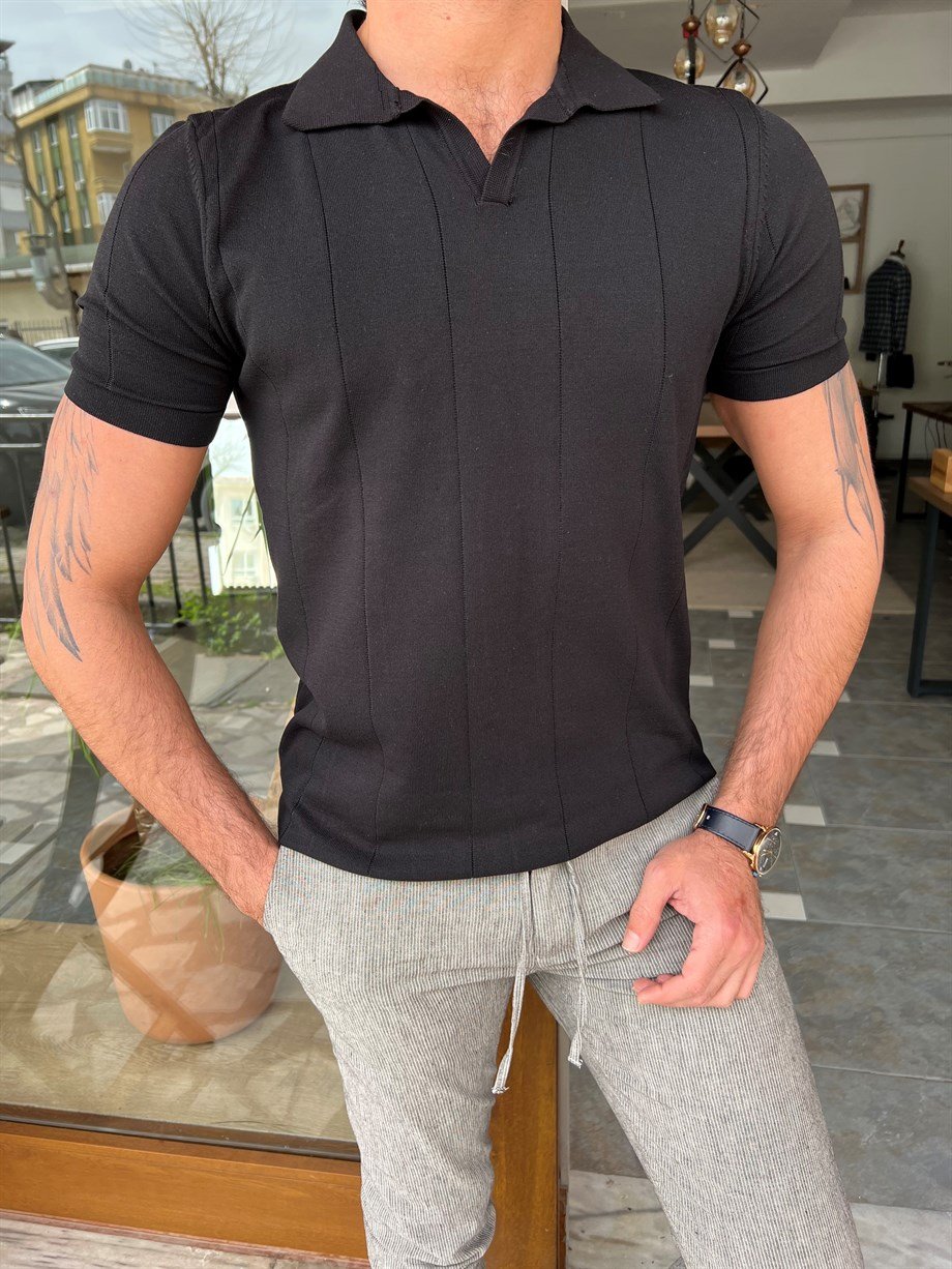 Slim Fit Polo Yaka T-Shirt ürünü ÜST GİYİM kategorisinde sizleri bekliyor.