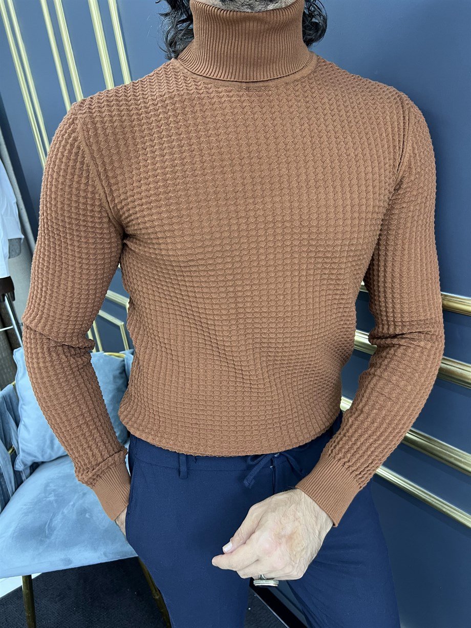 Full Neck Knit Patterned Knitwear ürünü TOP CLOTHING kategorisinde sizleri bekliyor.