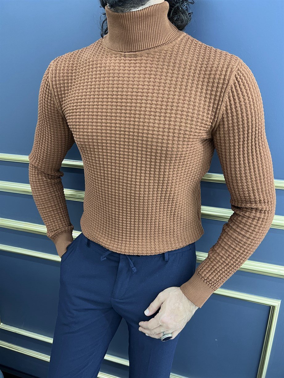 Full Neck Knit Patterned Knitwear ürünü TOP CLOTHING kategorisinde sizleri bekliyor.