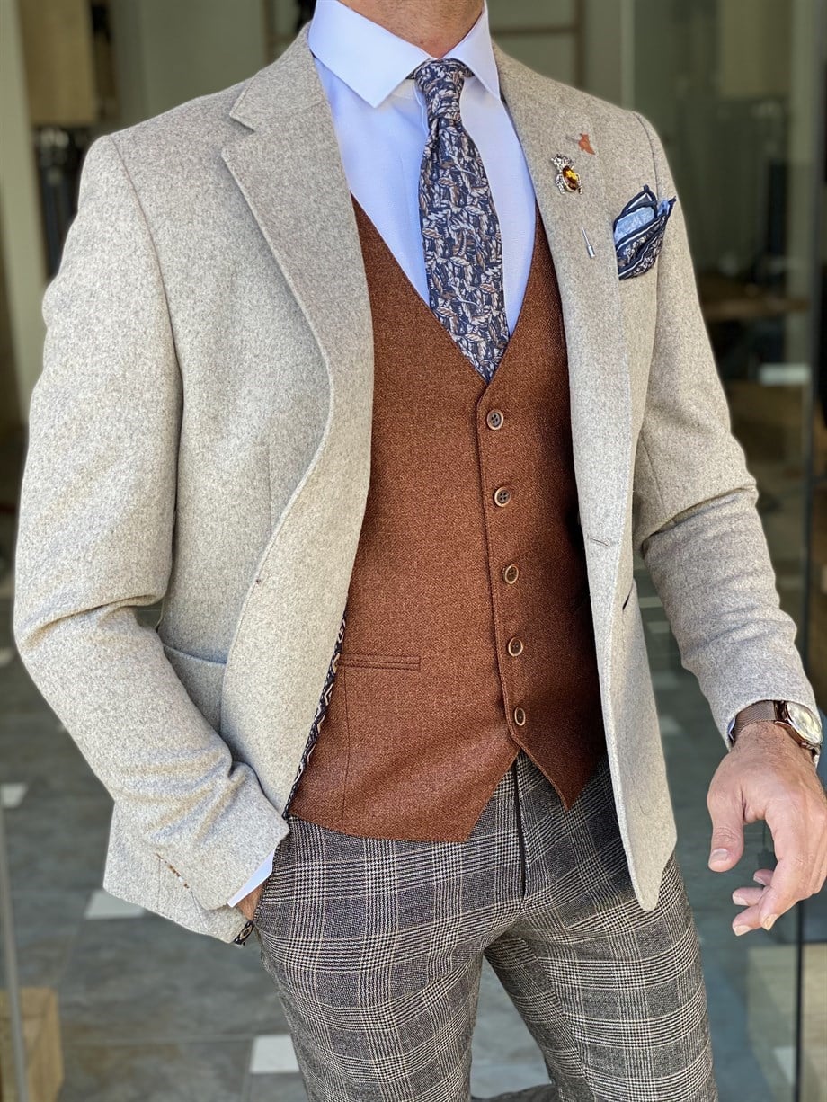 Bag Pocket Mono Collar Wool Jacket ürünü OUTERWEAR kategorisinde sizleri bekliyor.