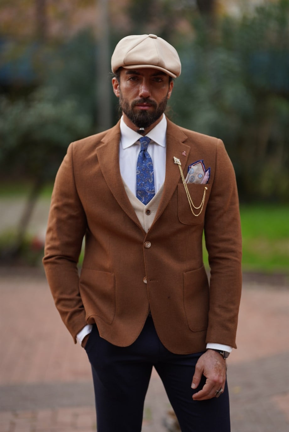 Bag Pocket Mono Collar Wool Jacket ürünü OUTERWEAR kategorisinde sizleri bekliyor.