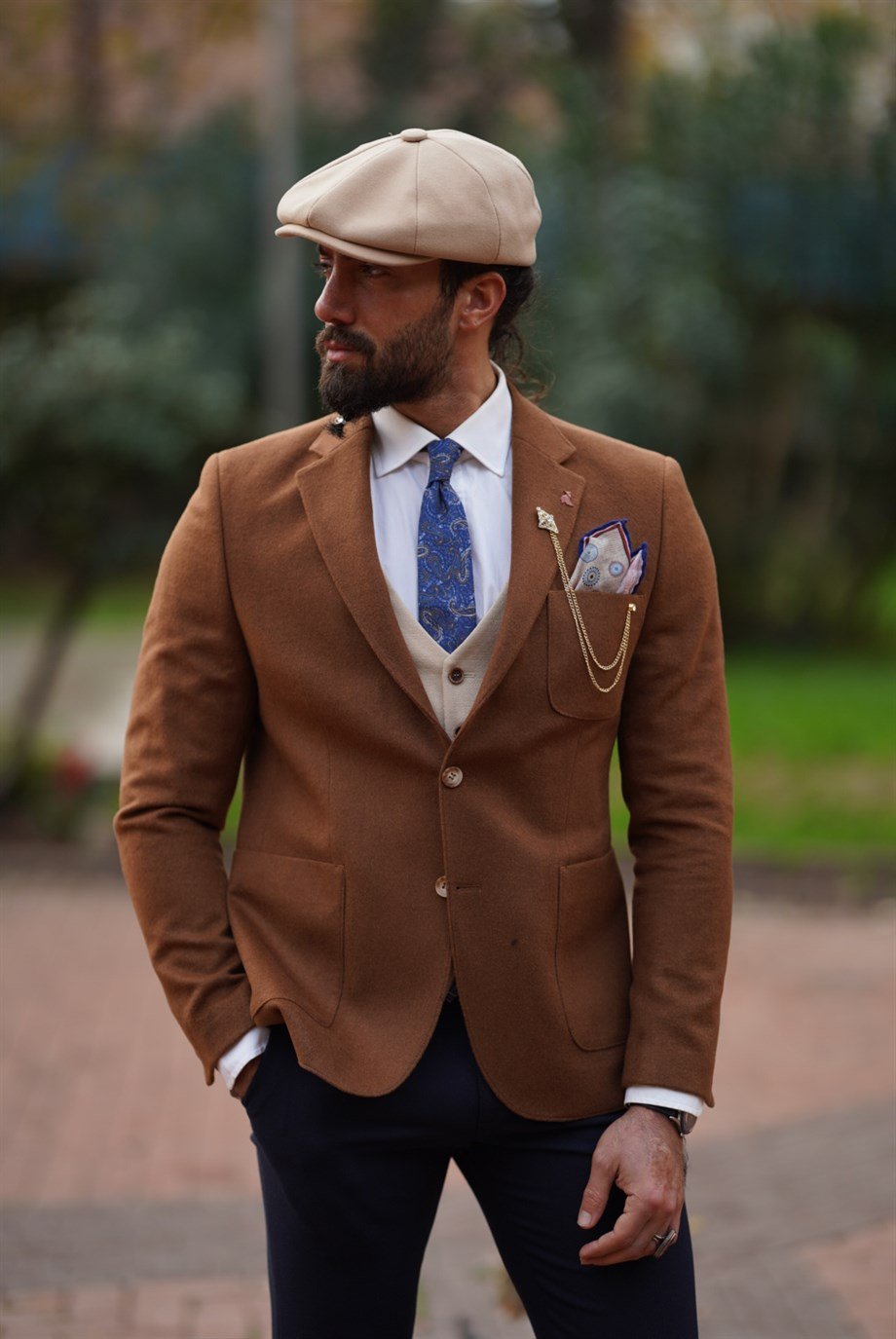 Bag Pocket Mono Collar Wool Jacket ürünü OUTERWEAR kategorisinde sizleri bekliyor.