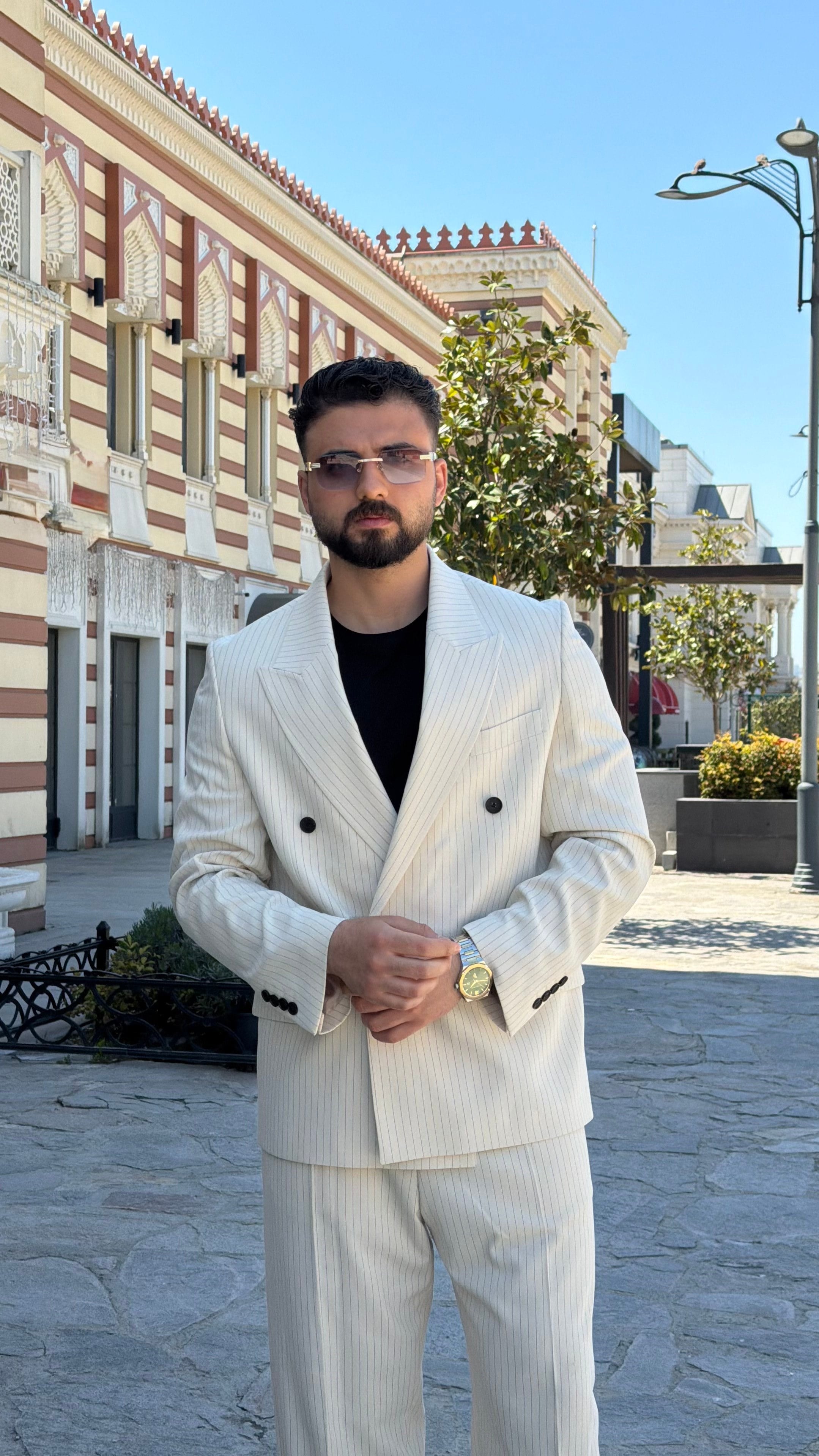 Torino bej Çizgili Takım ürünü TAKIM ELBİSE kategorisinde sizleri bekliyor.