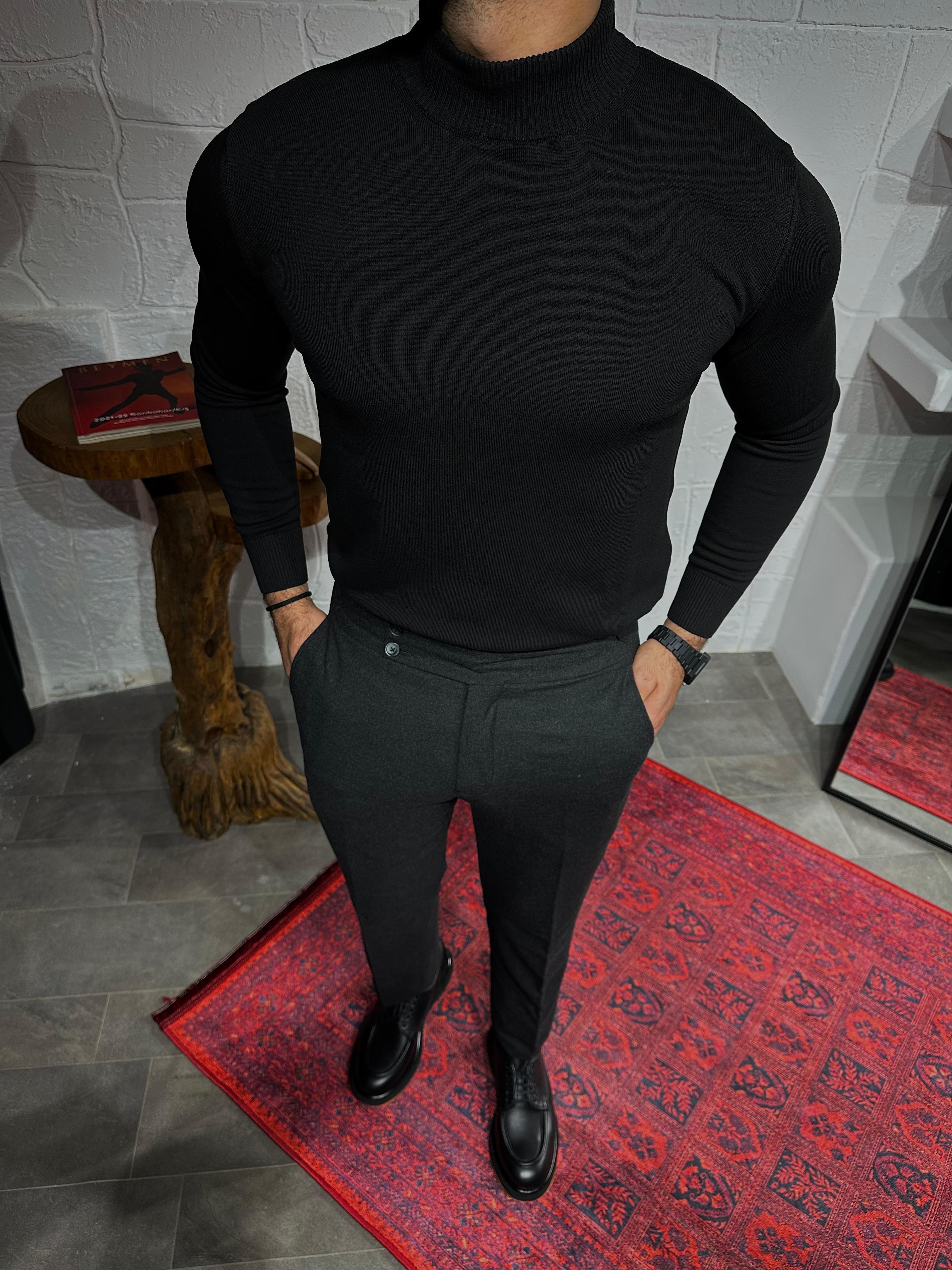 Yarım Balıkçı Yaka Triko Kazak ürünü ÜST GİYİM kategorisinde sizleri bekliyor.