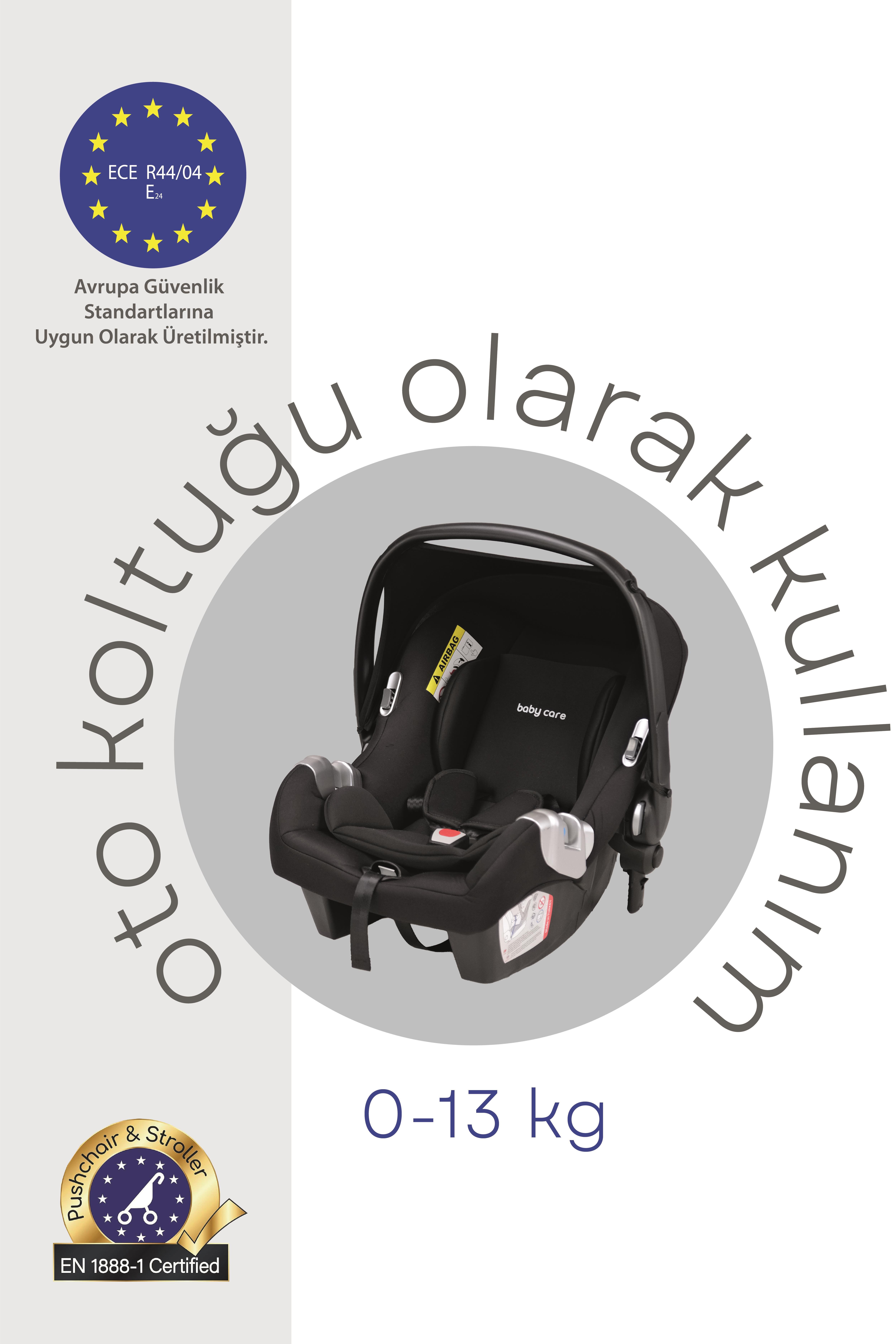 Baby Care Optima Travel Sistem Bebek Arabası-Siyah