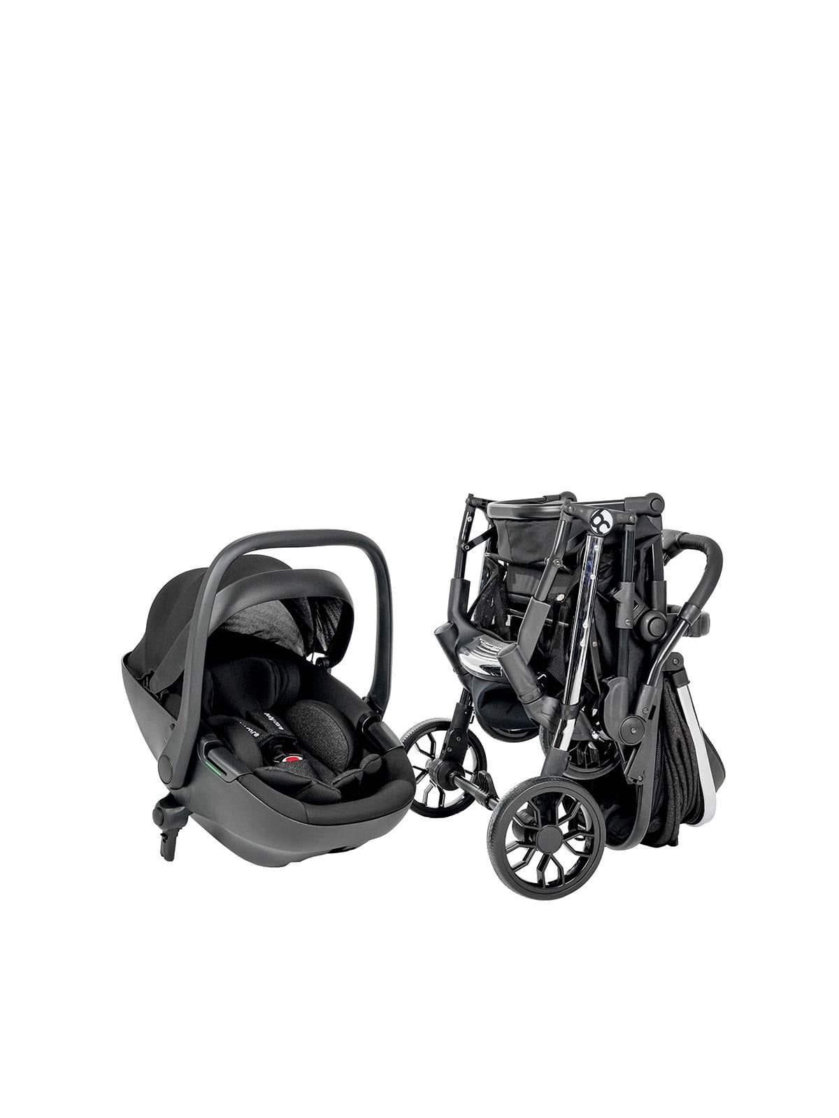Dominik Travel Sistem Bebek Arabası (I-Size) Siyah