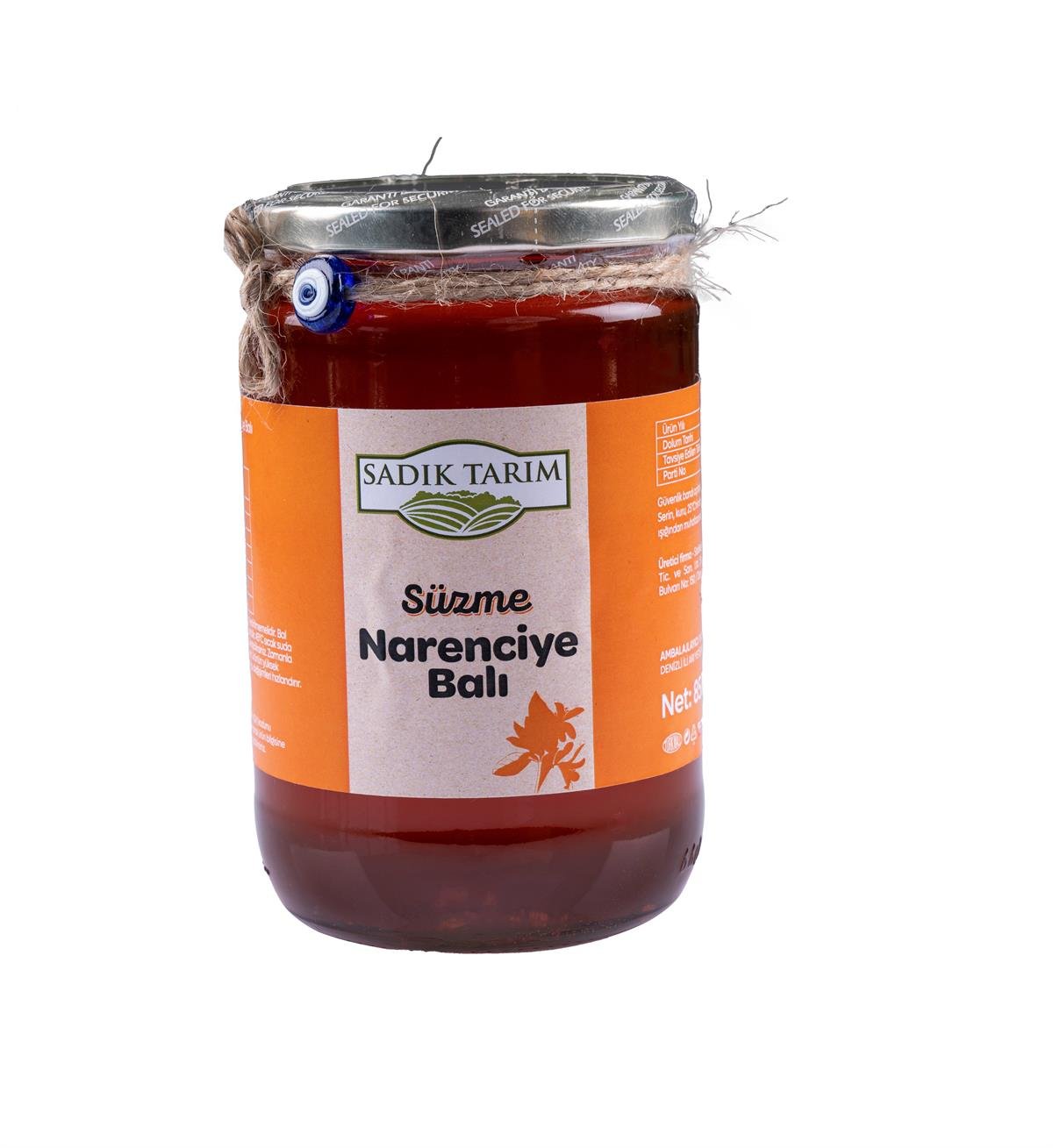 Süzme Narenciye Balı 850 gr zeytinyağı, çicek balı, bal
