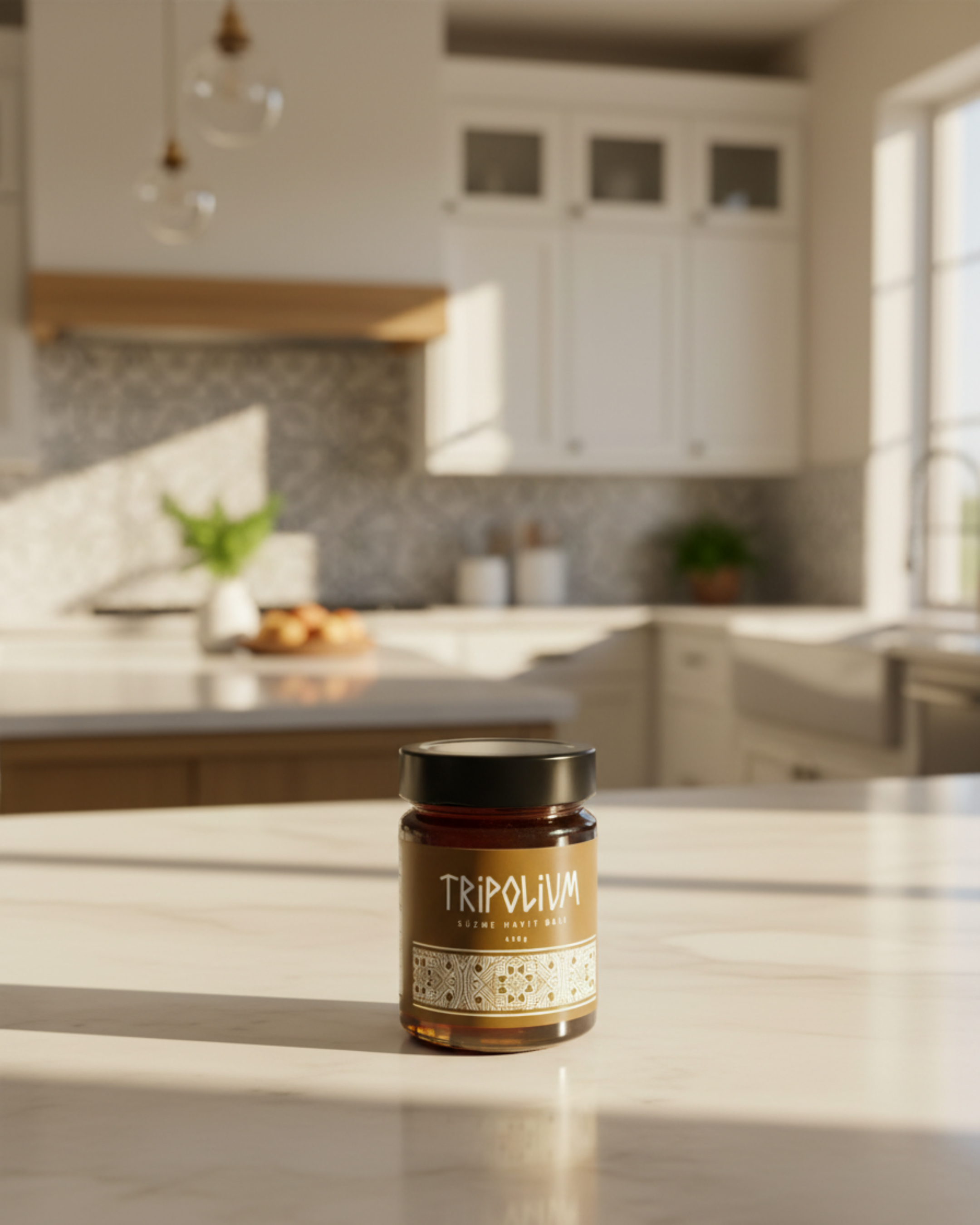 Tripolium Süzme Hayıt Balı – 450 g zeytinyağı, çicek balı, bal