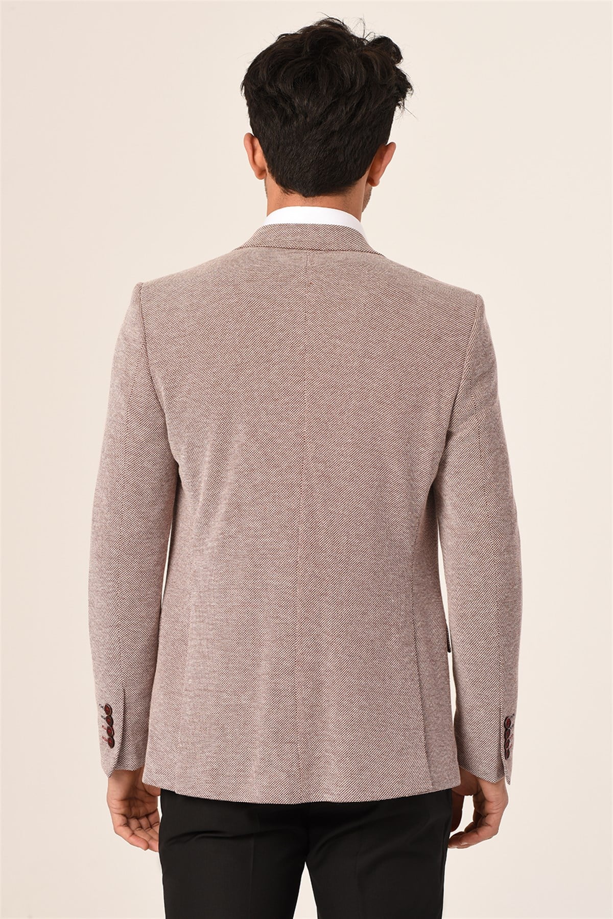Bordo Beyaz Armürlü,Blazer Tek Ceket Sivri Yaka Slim Fit | AgustiniCEKETAGUSTİNİCk1056AGUSTİNİBordo Beyaz Armürlü,Blazer Tek Ceket Modelleri ve Fiyatları | Agustini