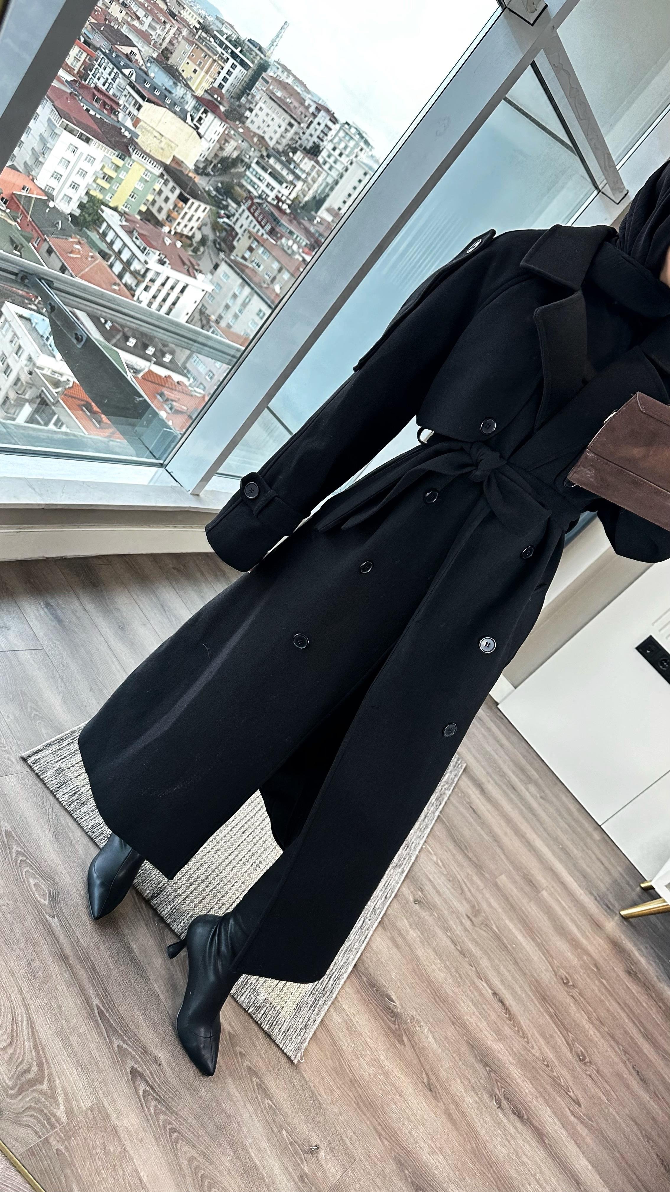 Manuka Model Kaban SiyahDubaiShowroomDIŞ GİYİM70029