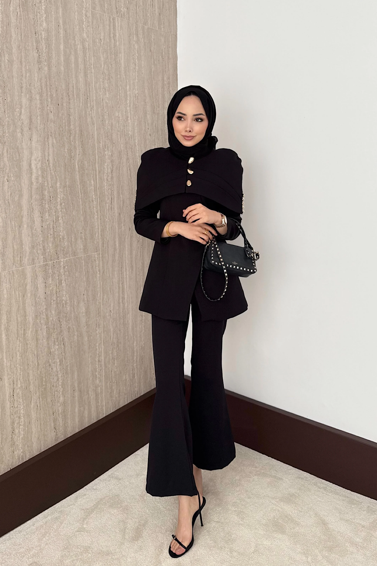 Bolerolu Takım SiyahDubaiShowroomTAKIM26032