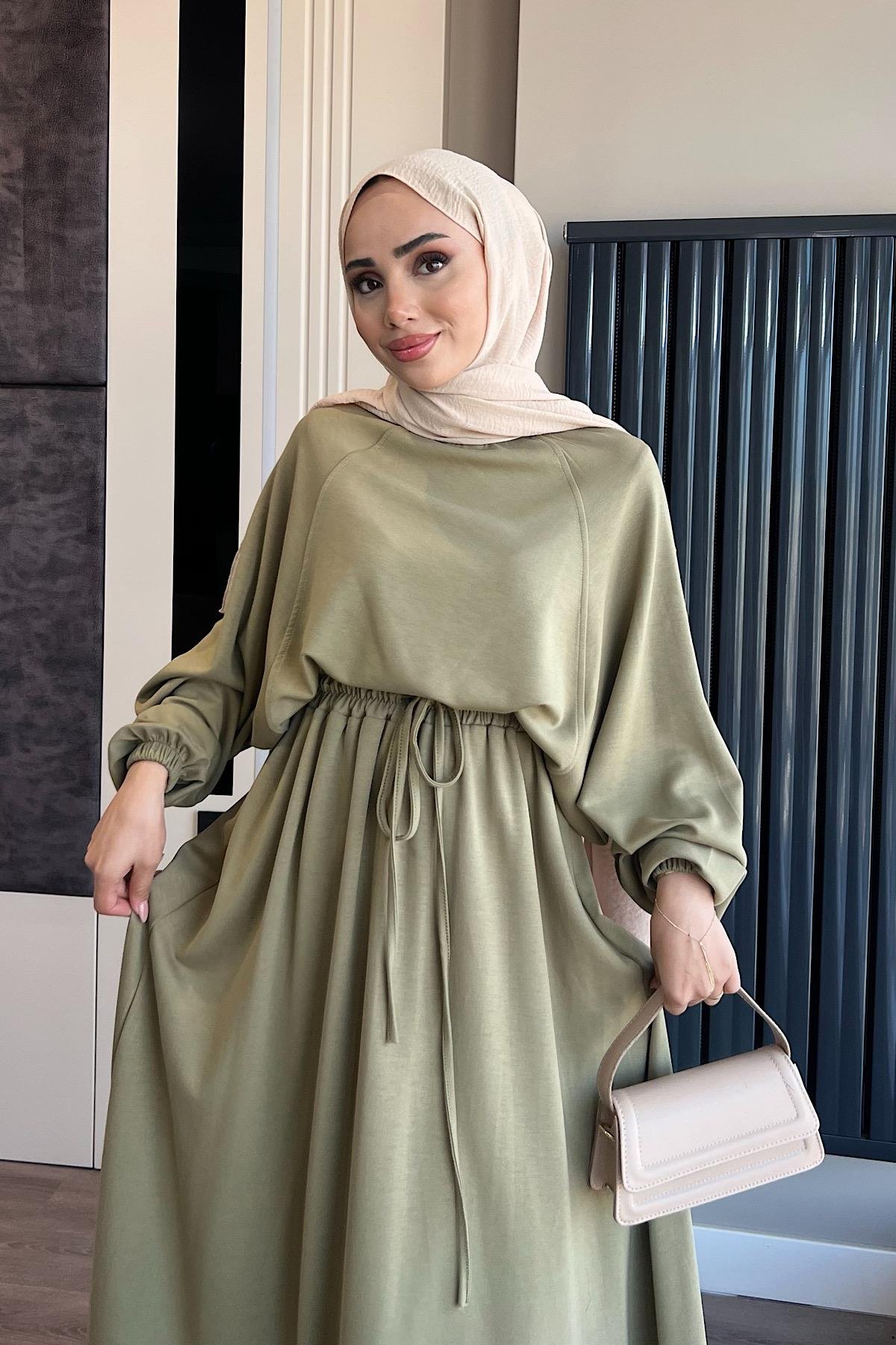 Oysho Etekli Takım YeşilDubaiShowroomTAKIM01002