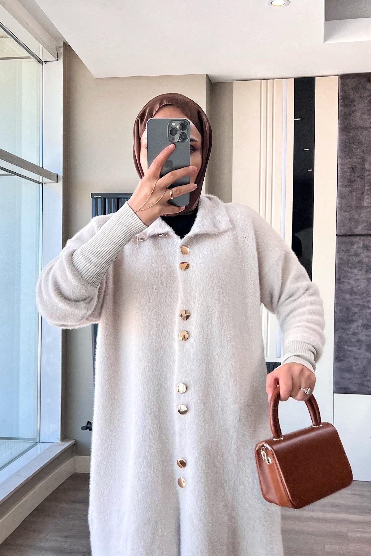 Yumoş Hırka KremDubaiShowroomDIŞ GİYİM514520