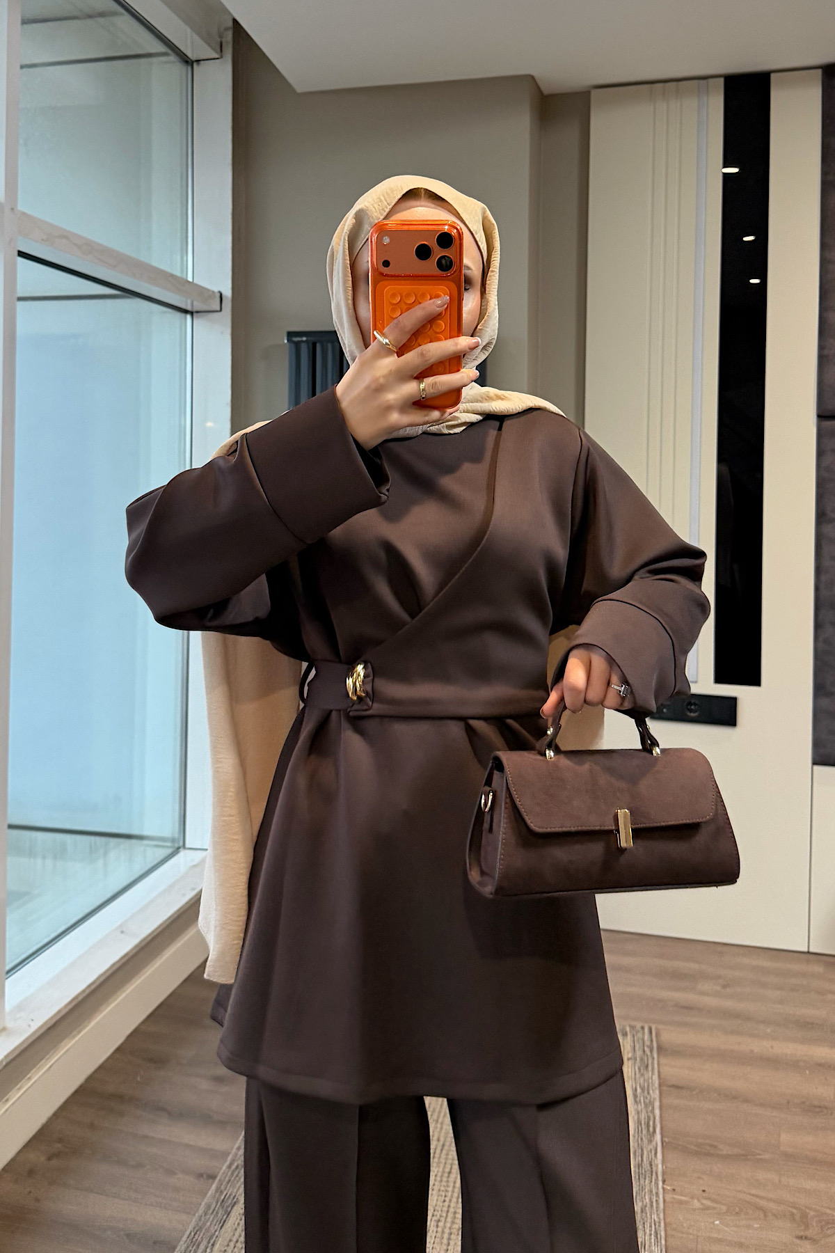 Skuba Takım KahverengiDubaiShowroomTAKIM05252
