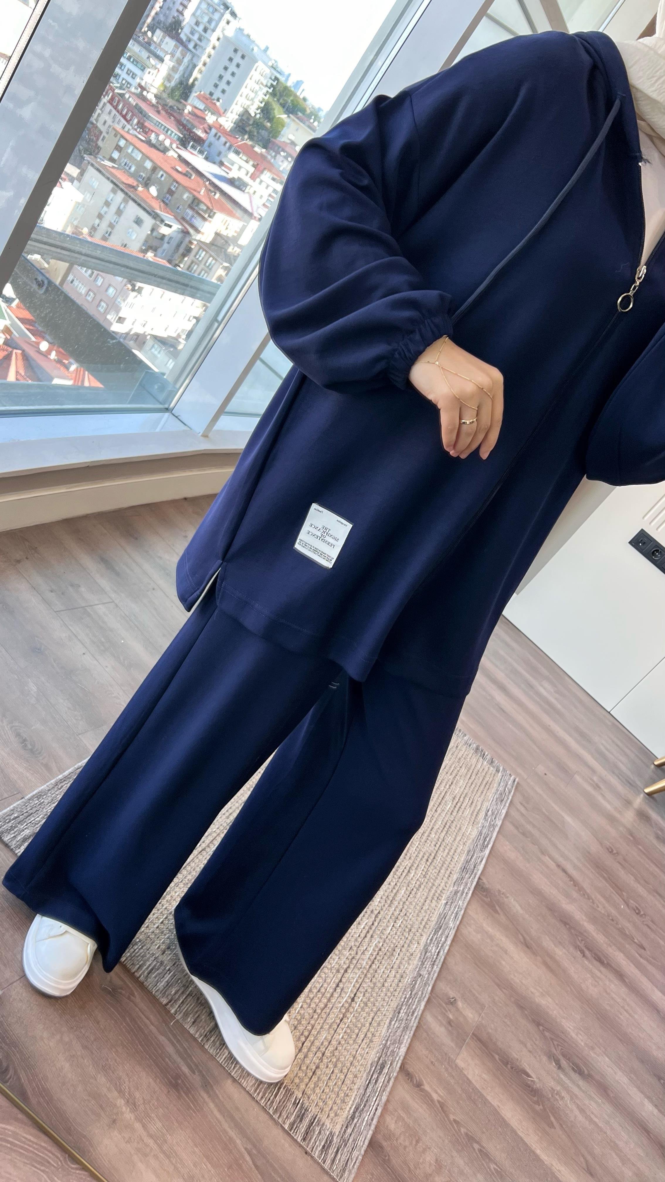 İkili Oysho Takım Lacivert DubaiShowroomTAKIM02325