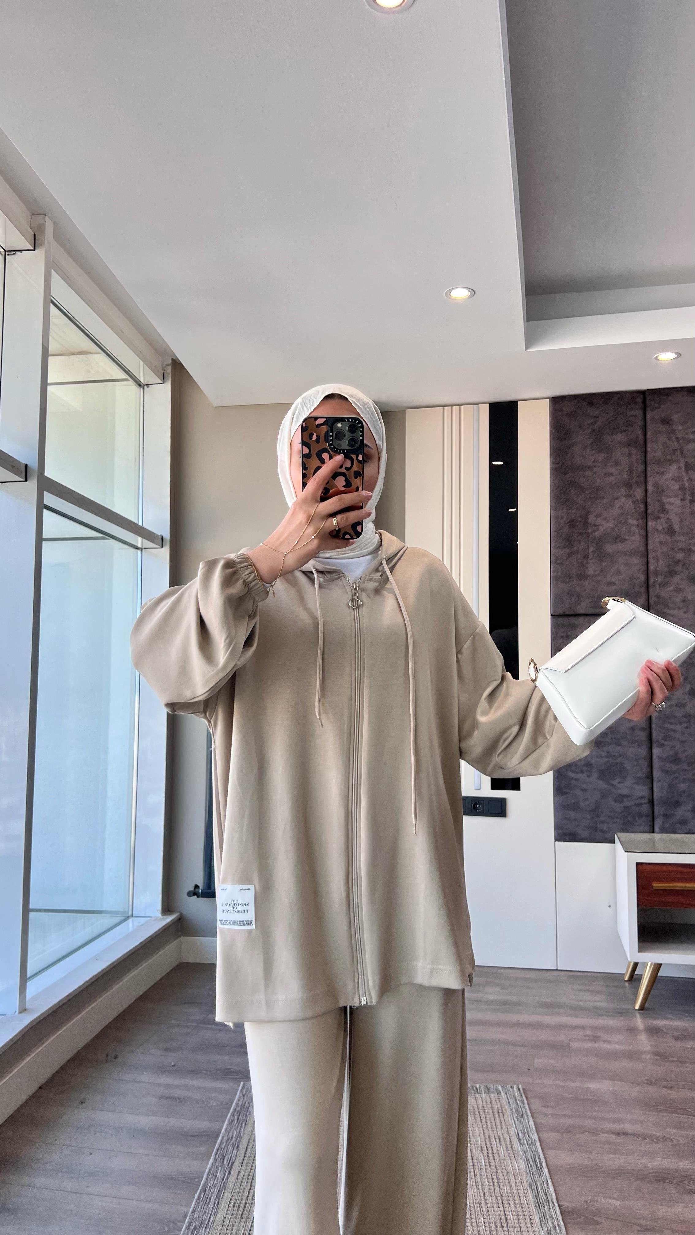 İkili Oysho Takım BejDubaiShowroomTAKIM02325