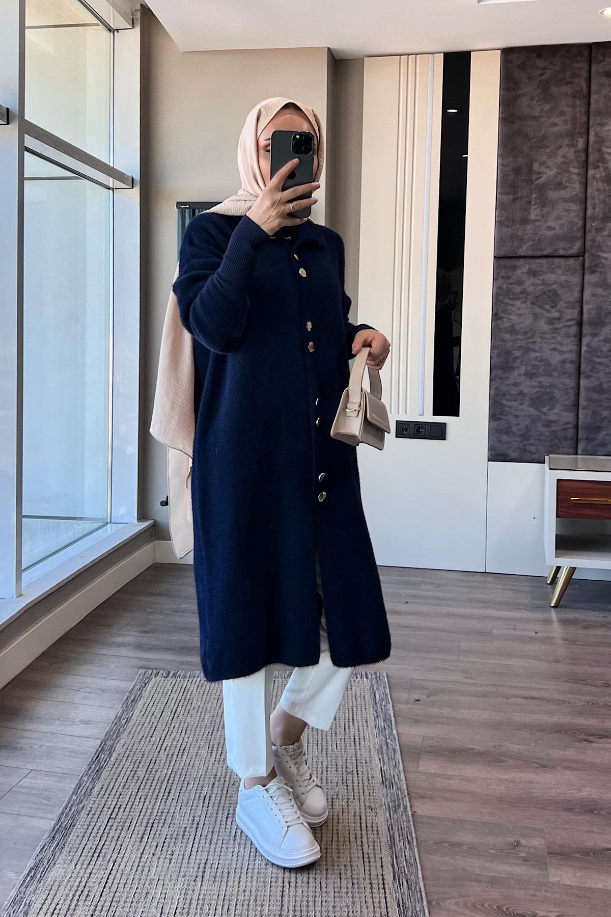 Yumoş Hırka LacivertDubaiShowroomDIŞ GİYİM514520