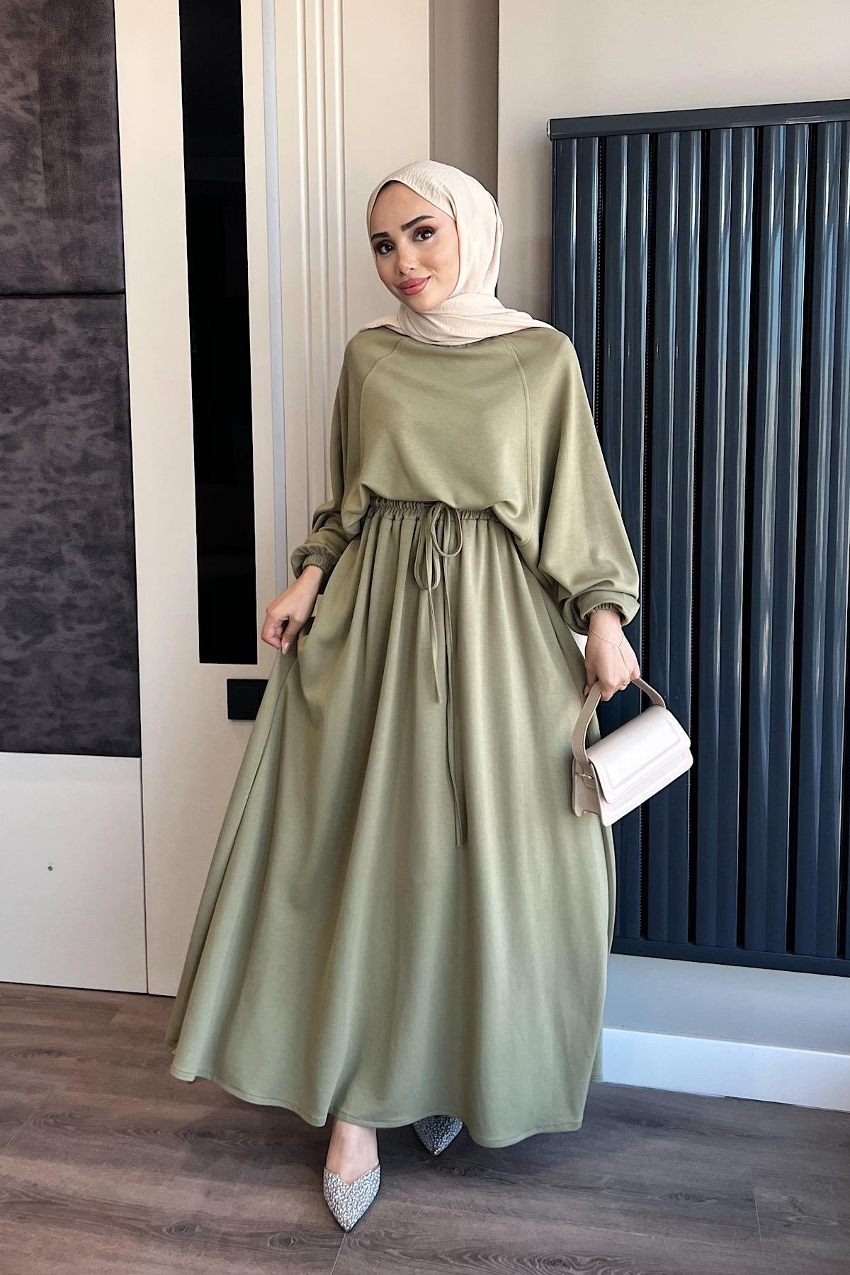 Oysho Etekli Takım YeşilDubaiShowroomTAKIM01002